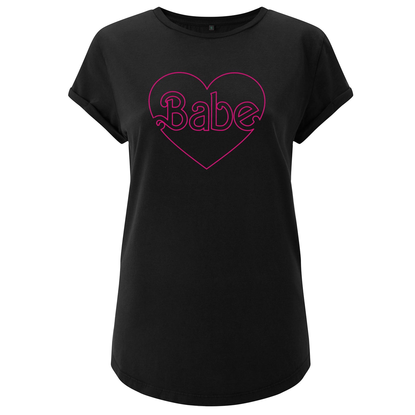 Möhippa Babe Barbie T-shirt-Lovely Text