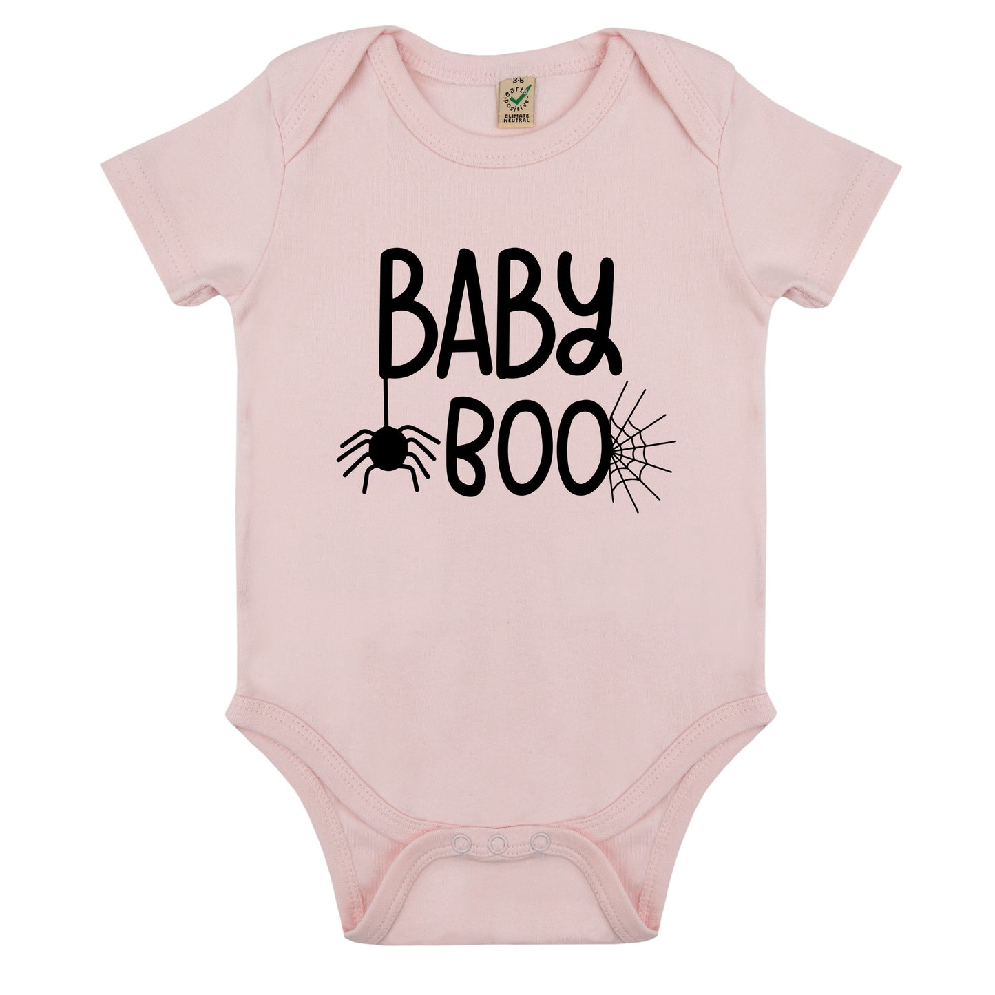 Baby Boo Halloween Baby Body Nyfödd-Lovely Text