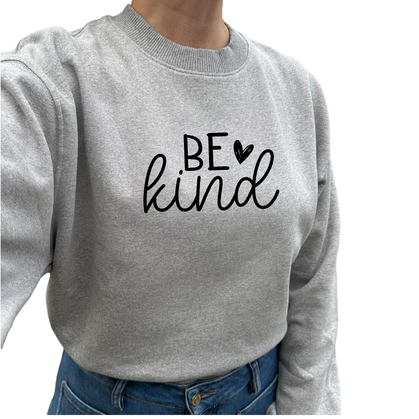 Be Kind Tröja-Lovely Text