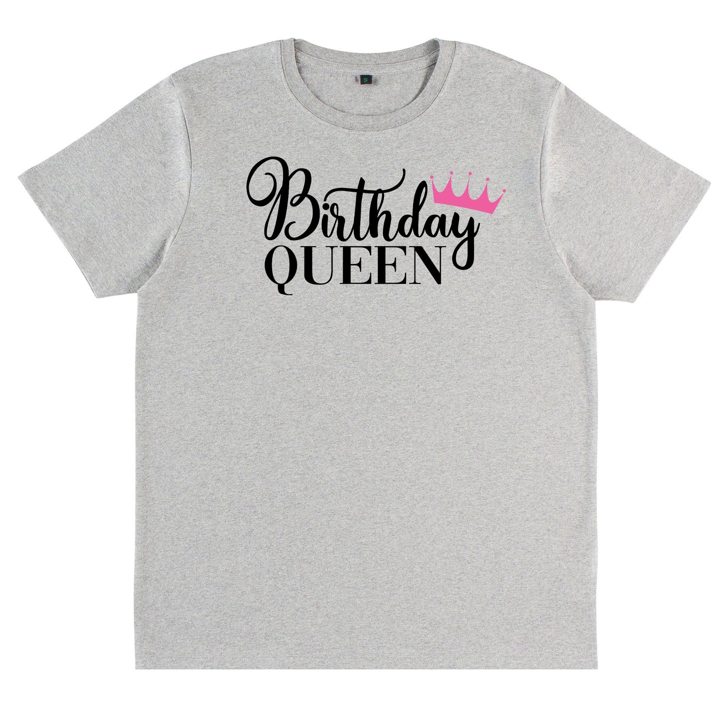 Birthday Queen Födelsedags T-shirt-Lovely Text