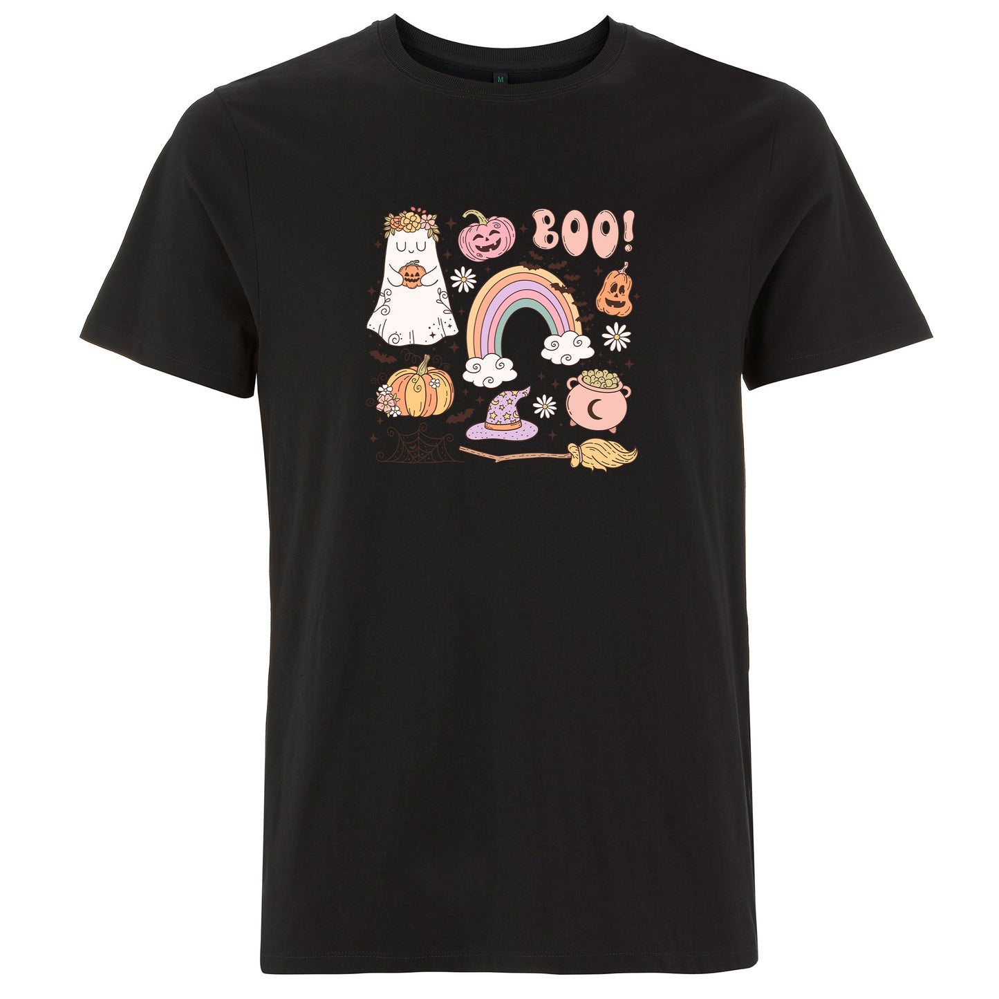 Boo! Halloween T-shirt – Söt och rolig unisex t-shirt för vuxna