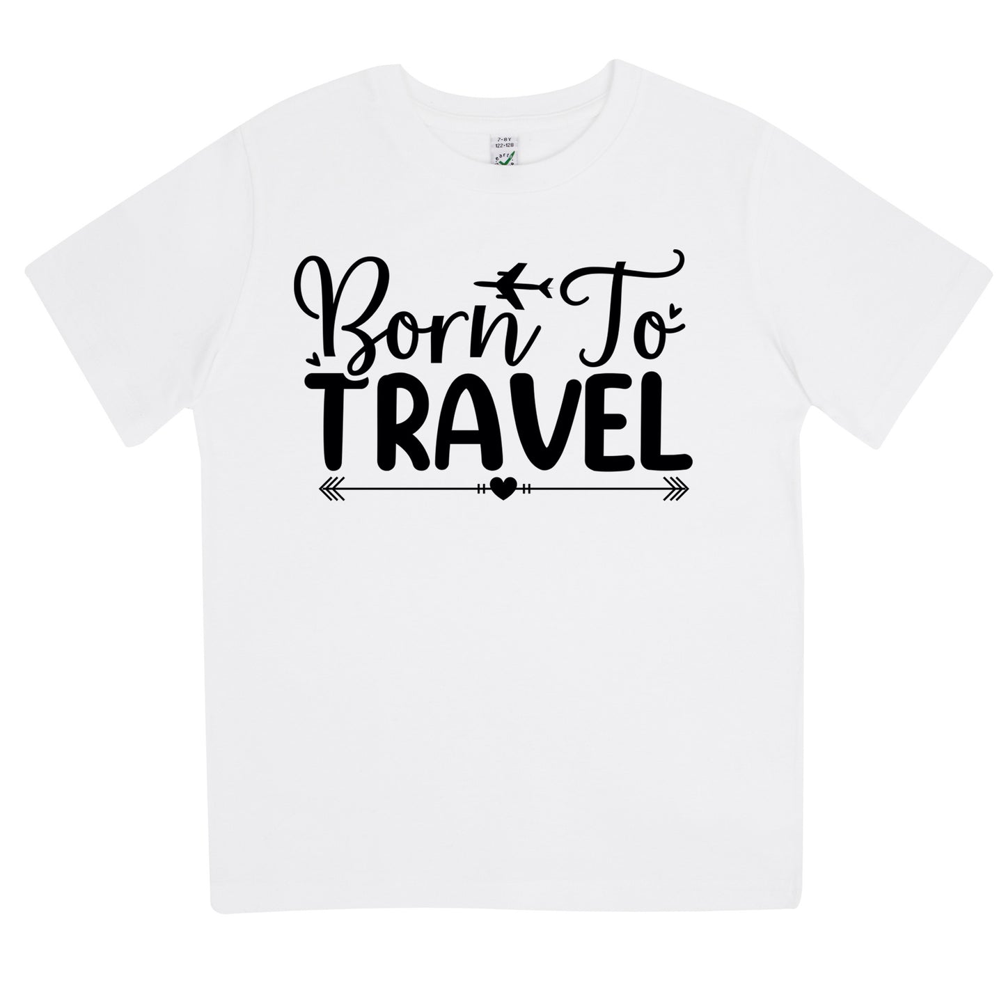 Born To Travel T-shirt Barn-Lovely Text