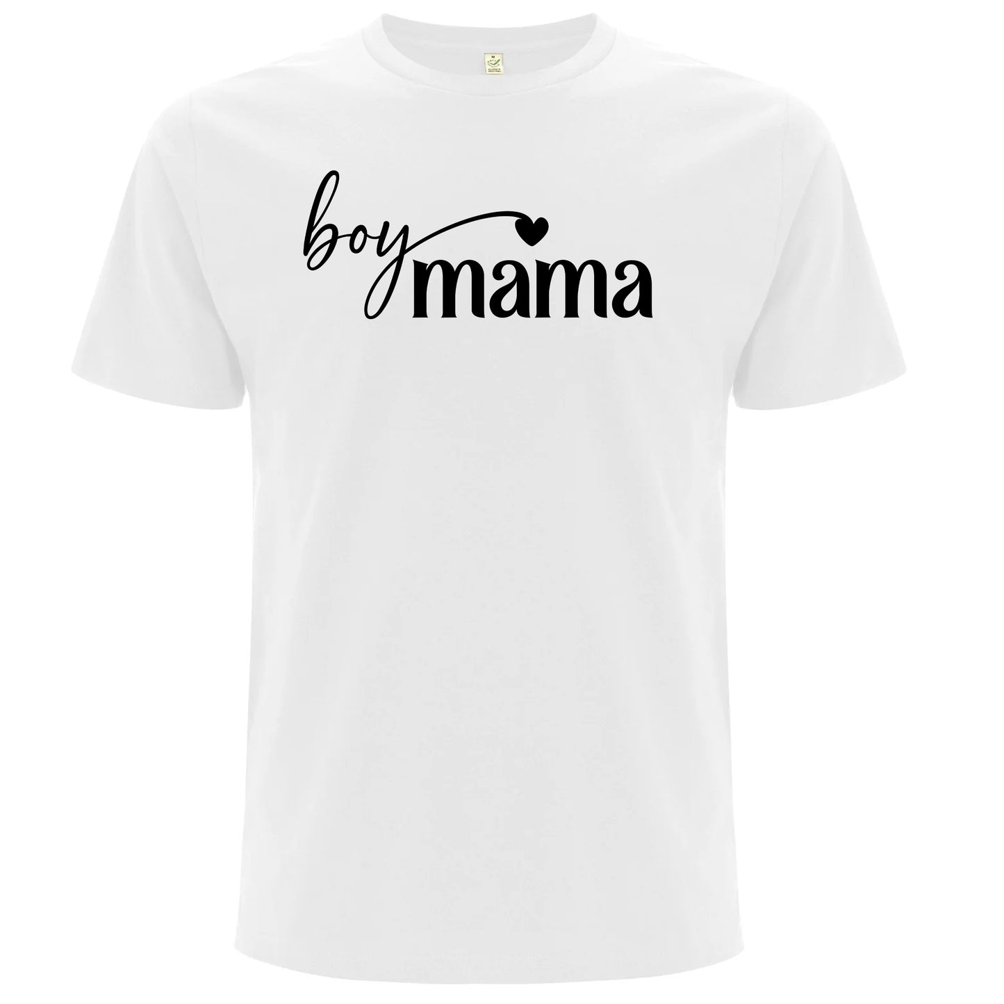 Boy Mama T-shirt – För Mamma Till Pojkar-Lovely Text