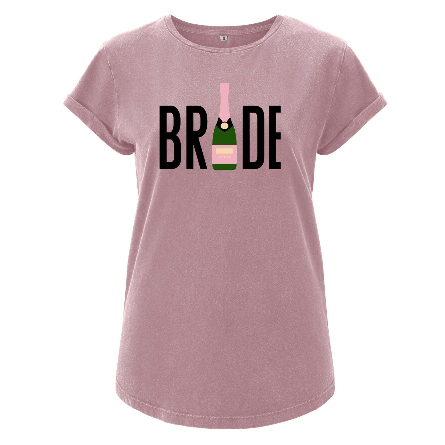 Möhippa Bride Champagne T-shirt-Lovely Text