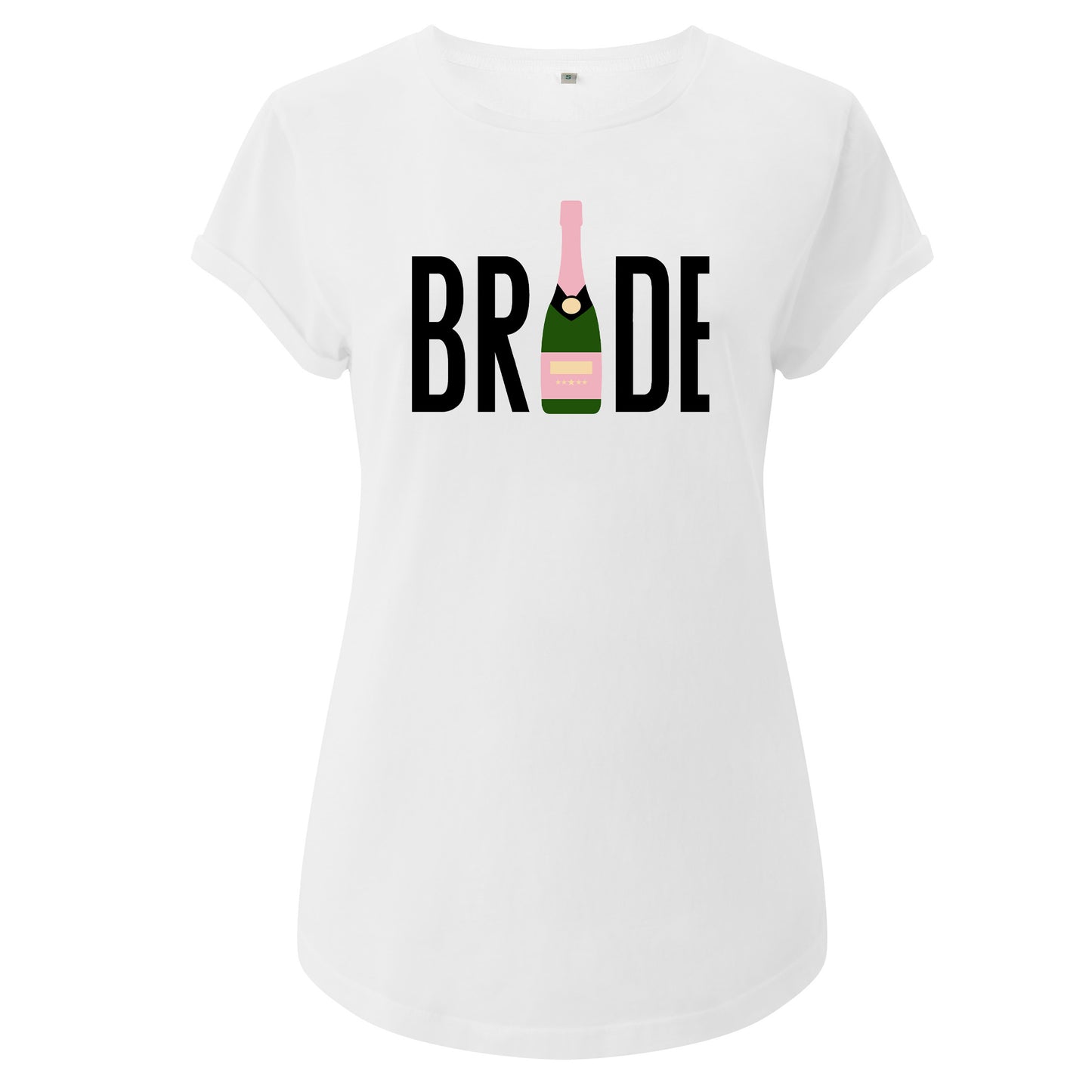 Möhippa Bride Champagne T-shirt-Lovely Text