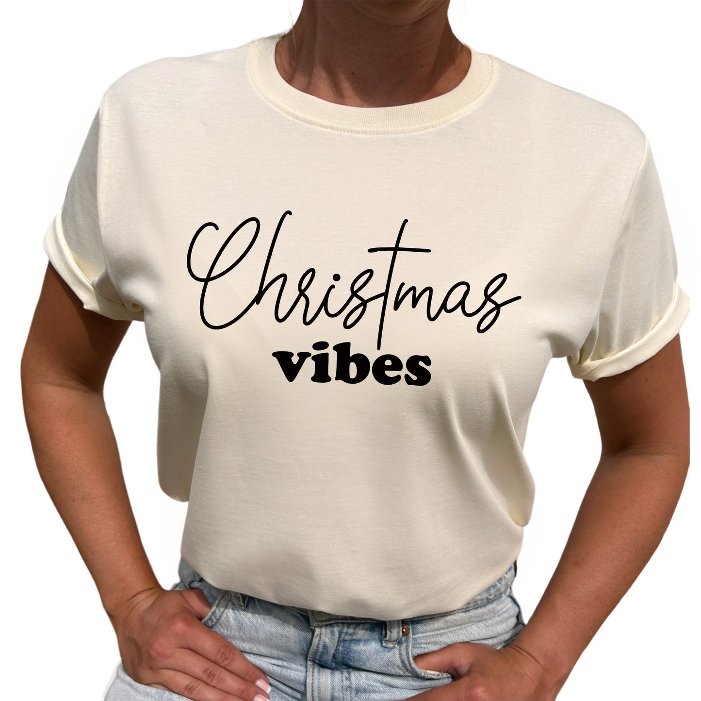 Christmas Vibes Jul T-shirt