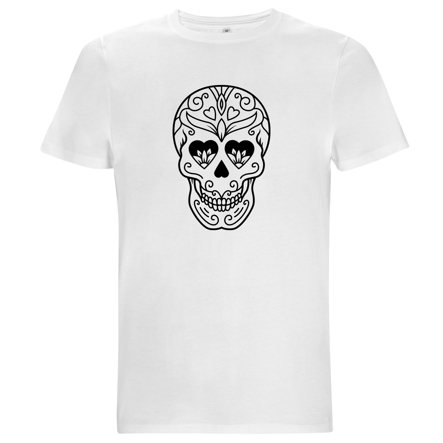 Dia de los Muertos Döskalle T-shirt – Unisex t-shirt med mexikanskt Halloweenmotiv