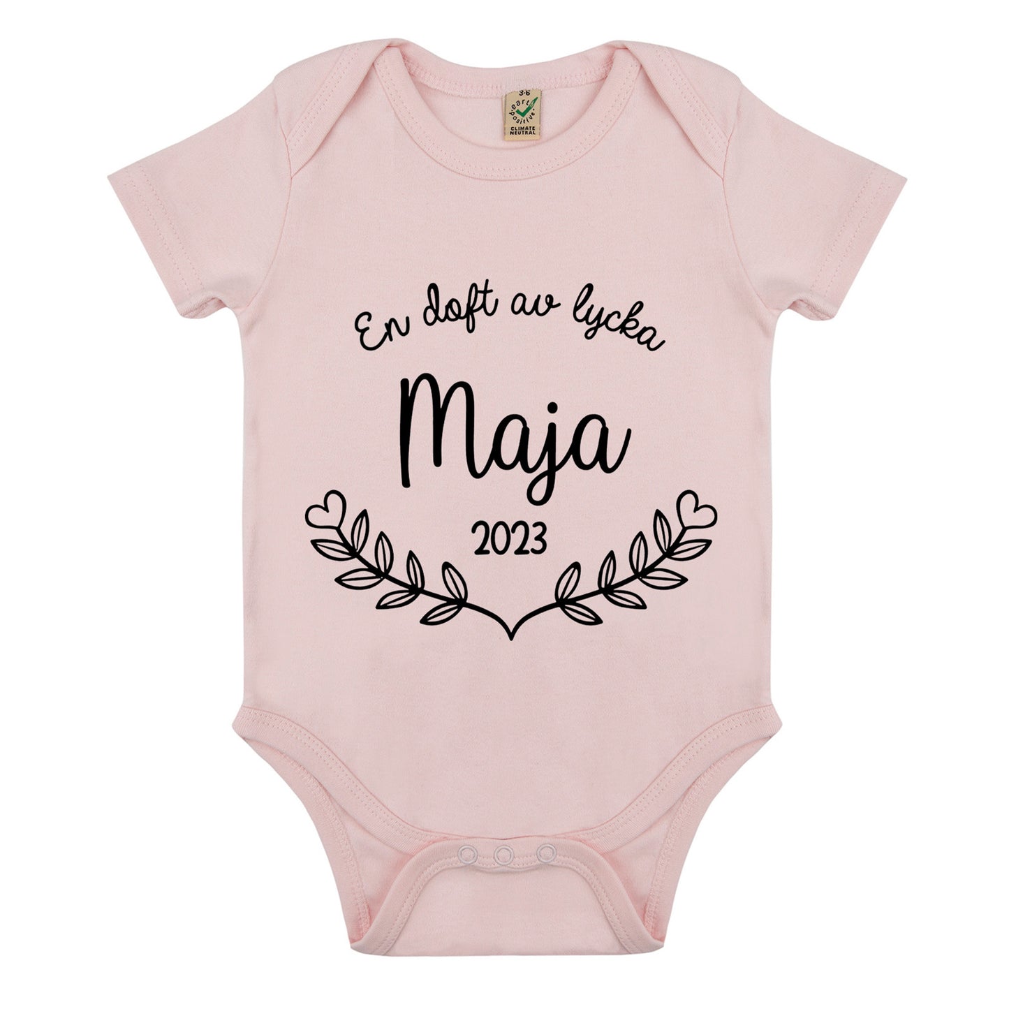 En Doft Av Lycka Baby Body Nyfödd-Lovely Text