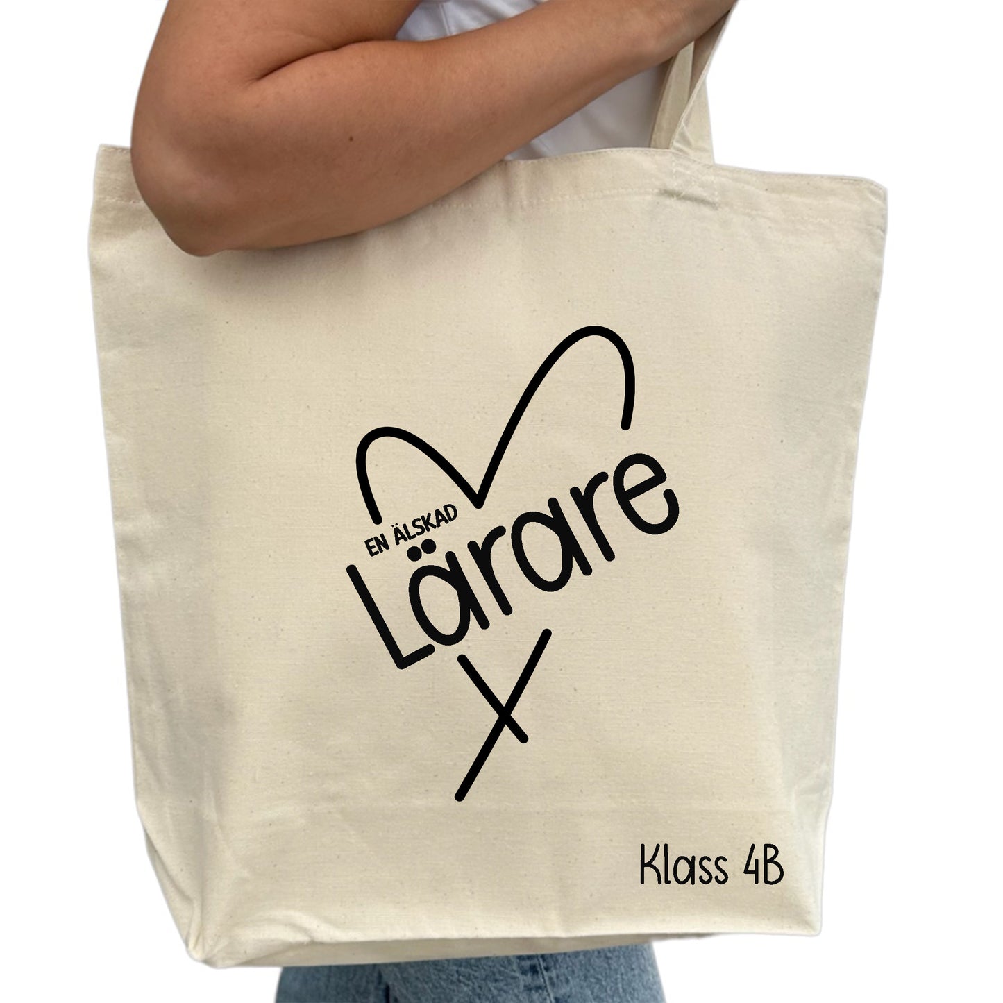 En älskad Lärare/Pedagog - Tygpåse Lärare