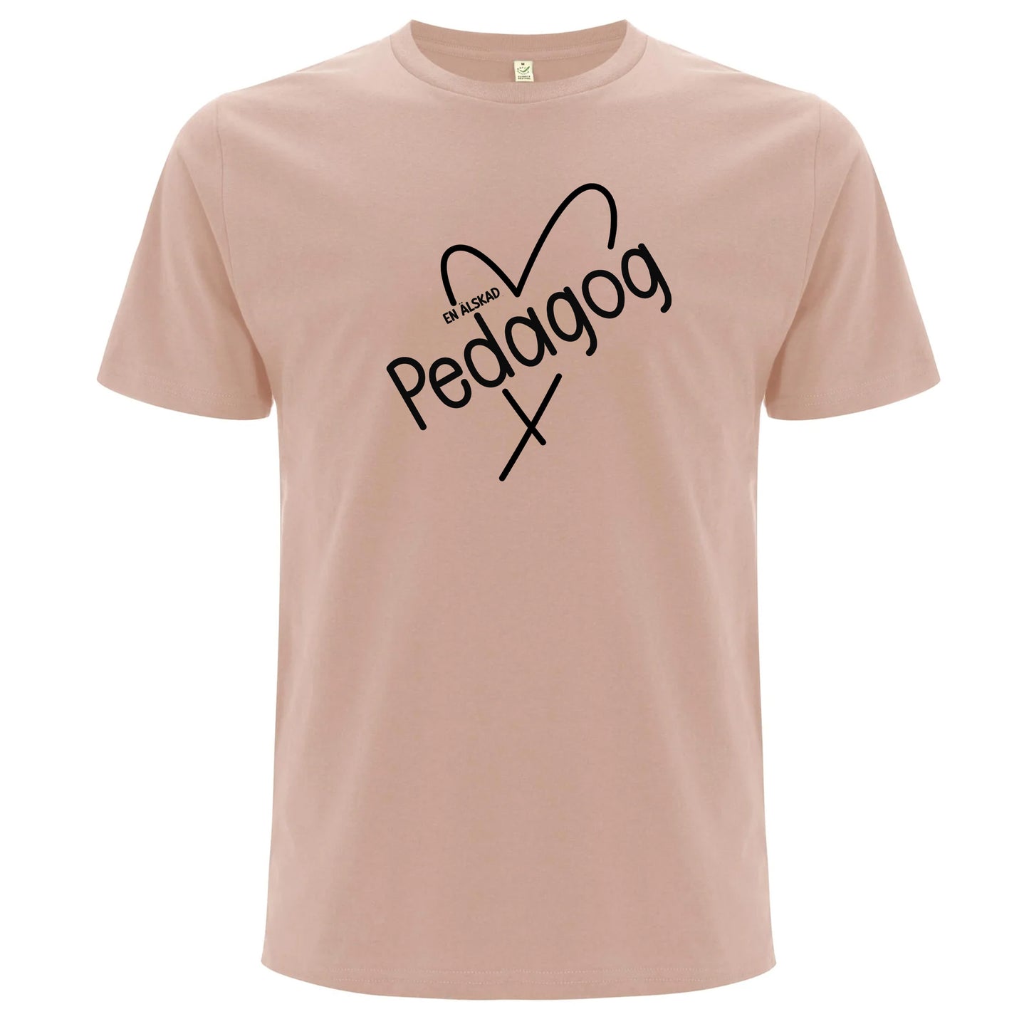 En älskad Pedagog/Lärare - T-shirt Lärare-Lovely Text