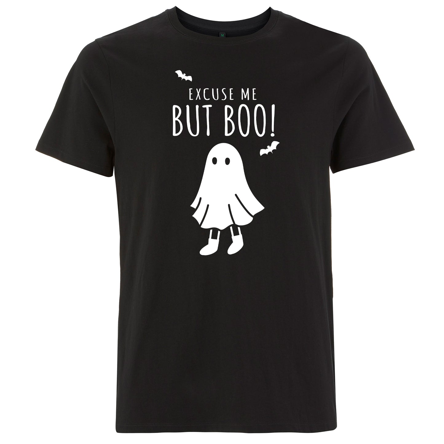 Excuse Me But BOO! Halloween T-shirt – Rolig unisex t-shirt med spöke