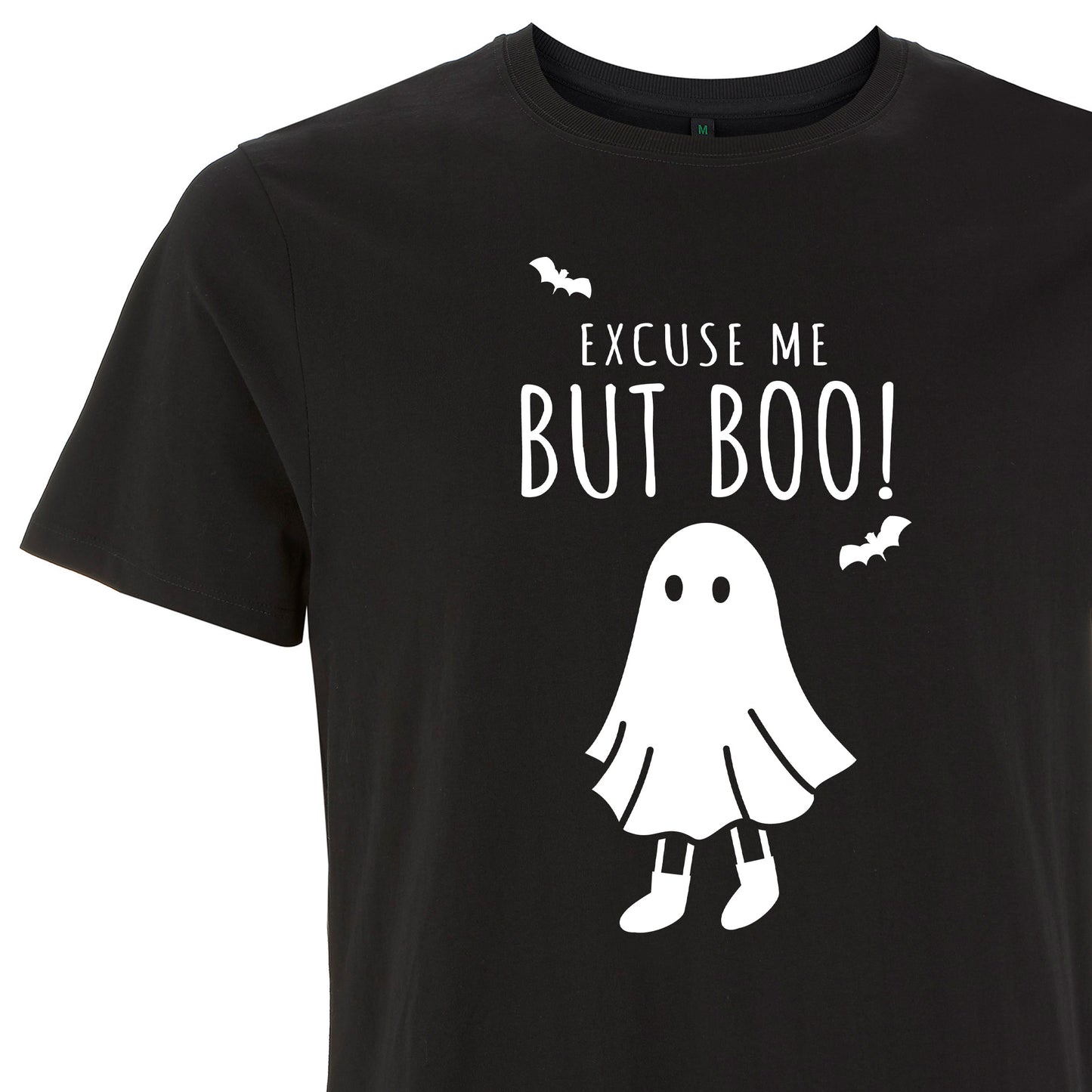 Excuse Me But BOO! Halloween T-shirt – Rolig unisex t-shirt med spöke