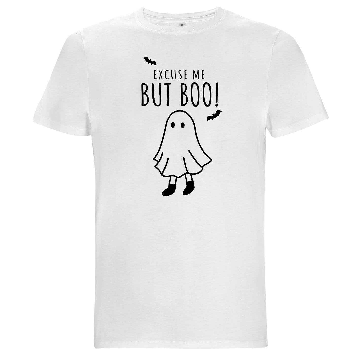 Excuse Me But BOO! Halloween T-shirt – Rolig unisex t-shirt med spöke