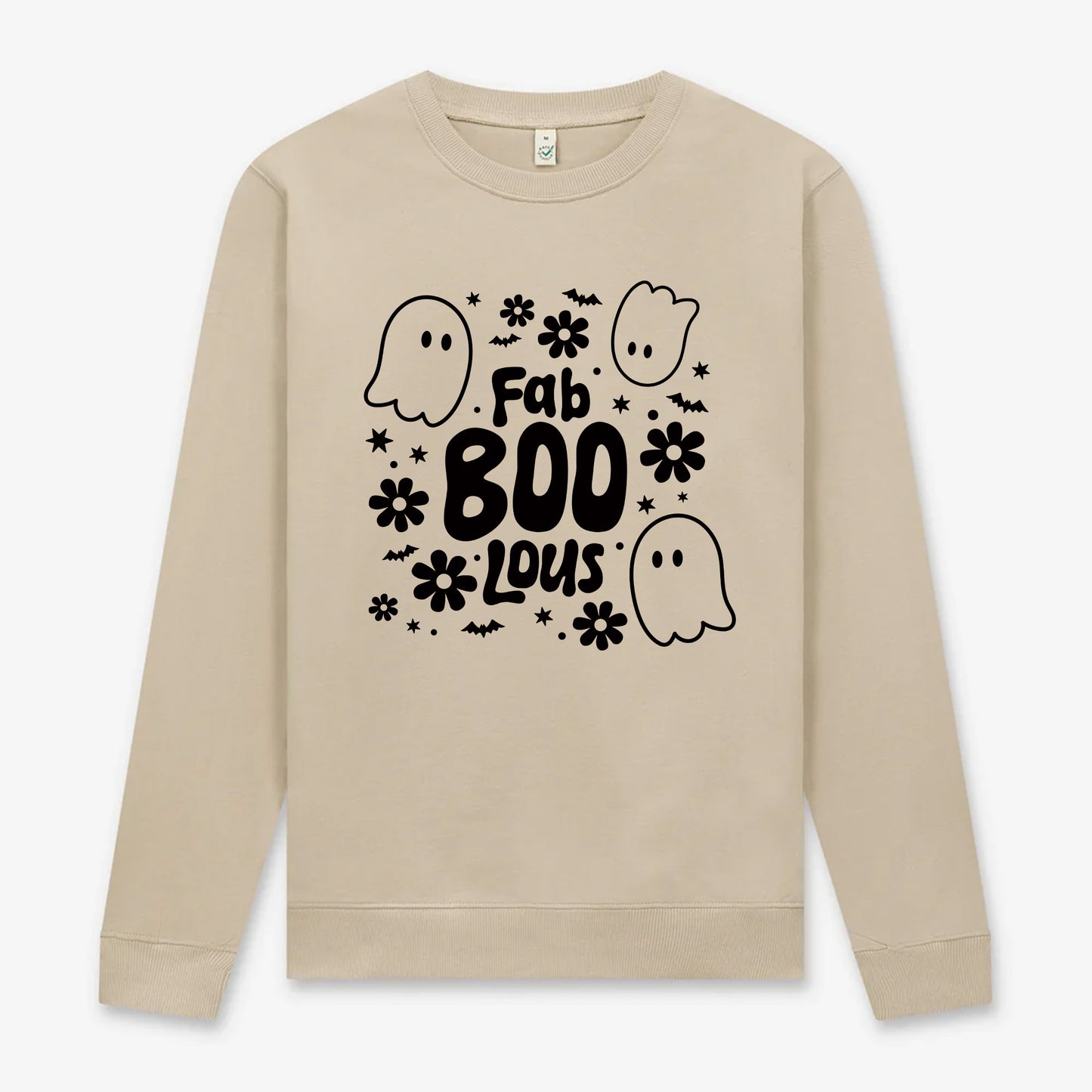 Fab BOO Lous Halloween Tröja – Mysig unisex sweatshirt med spöktryck