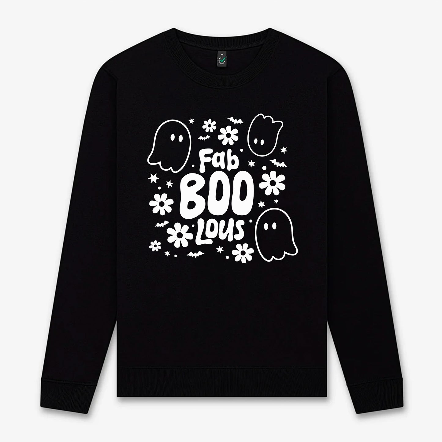 Fab BOO Lous Halloween Tröja – Mysig unisex sweatshirt med spöktryck