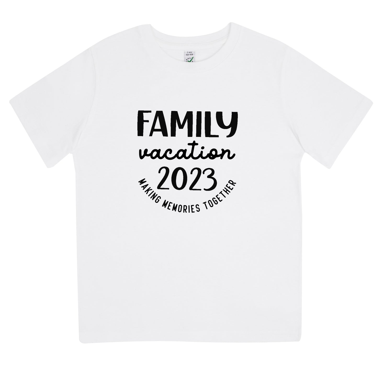 Family Vacation T-shirt Barn-Lovely Text