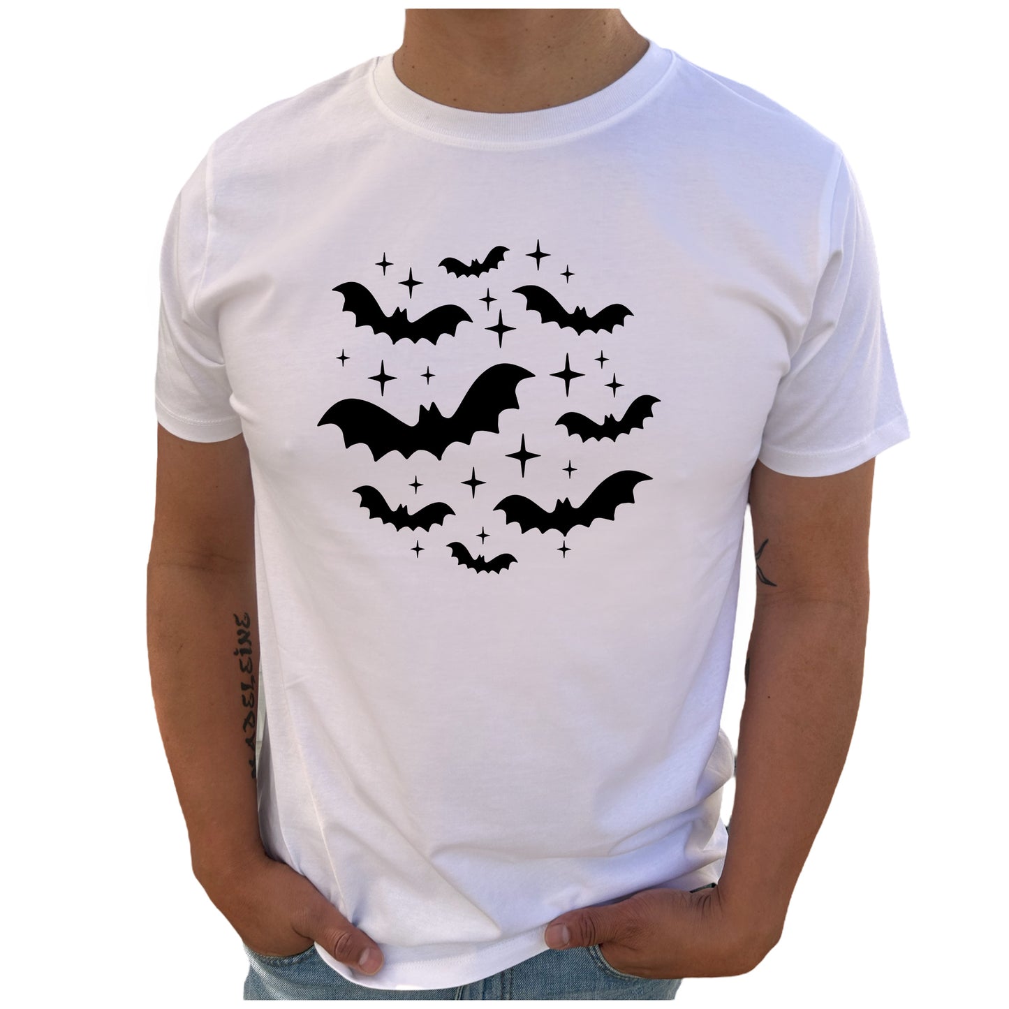 Fladdermöss Halloween T-shirt Unisex – Stilren & Hållbar