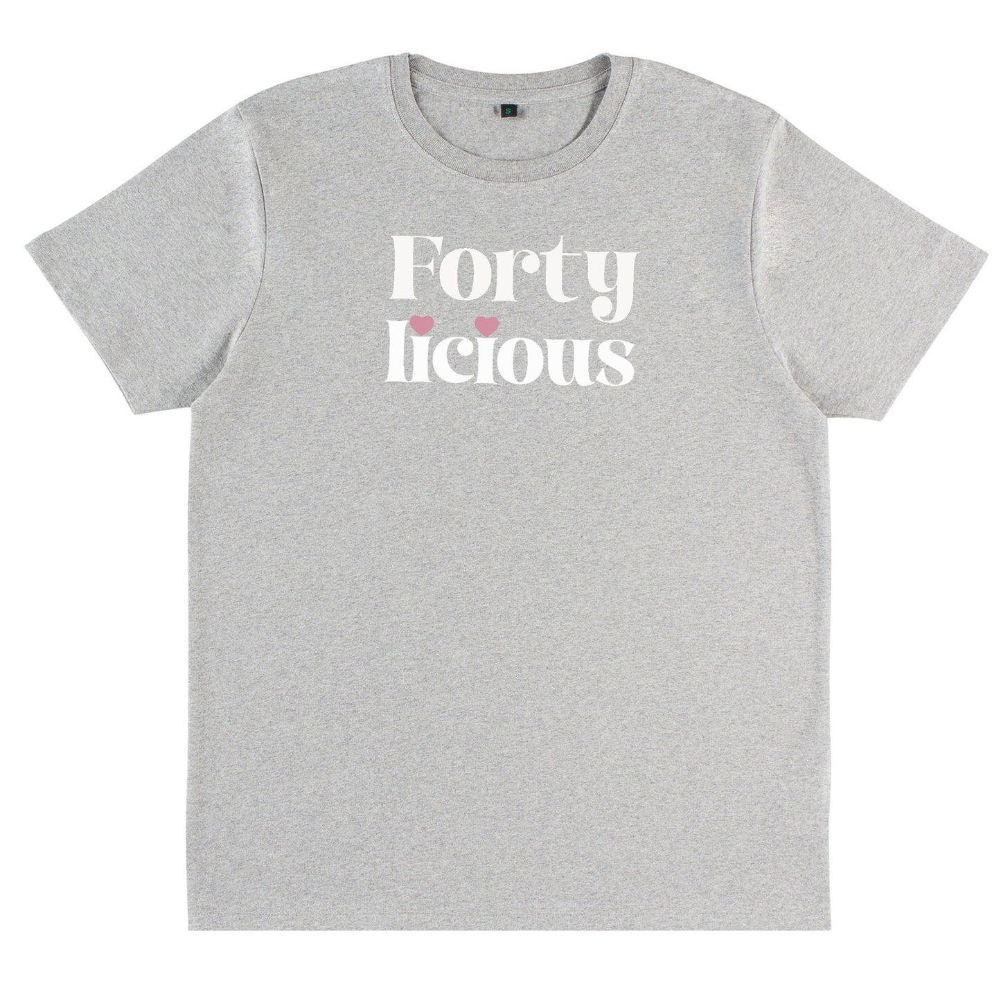 Forty licious Födelsedags T-shirt-Lovely Text