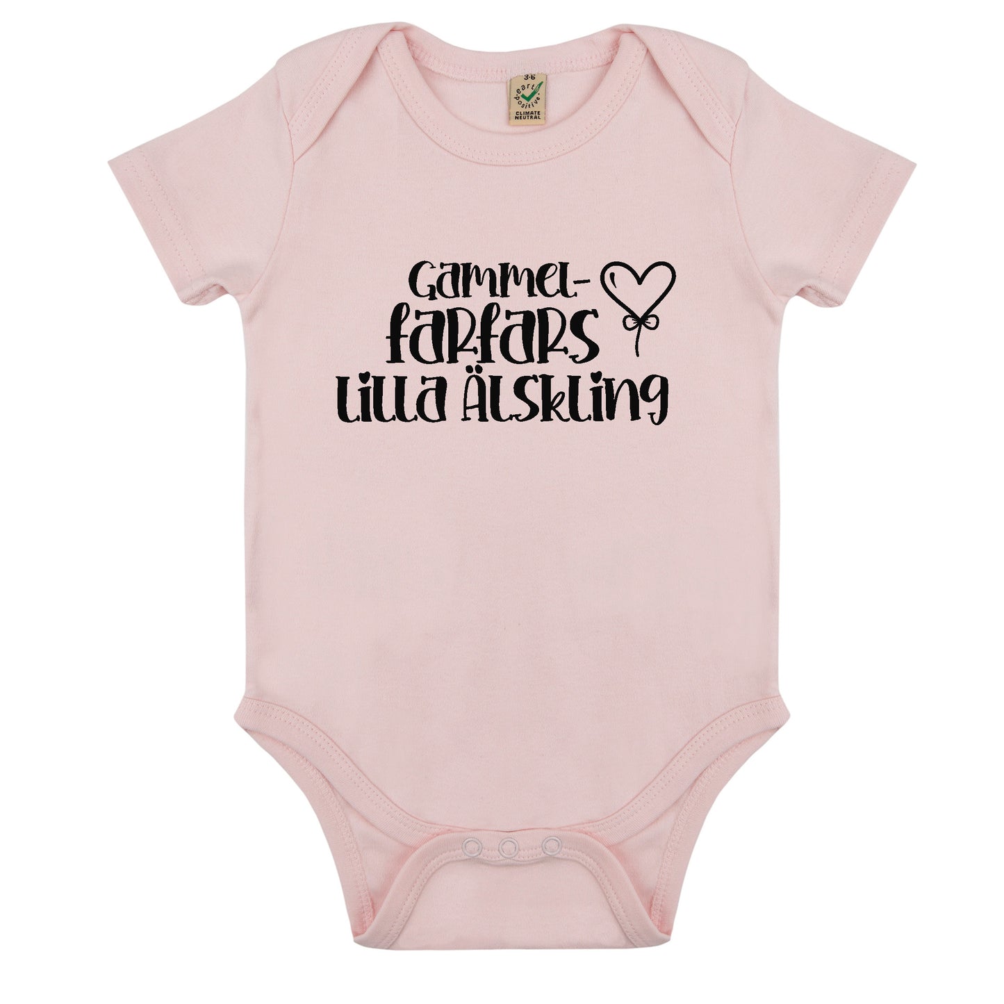 Gammel Farfars Lilla Älskling Babybody Nyfödd-Lovely Text