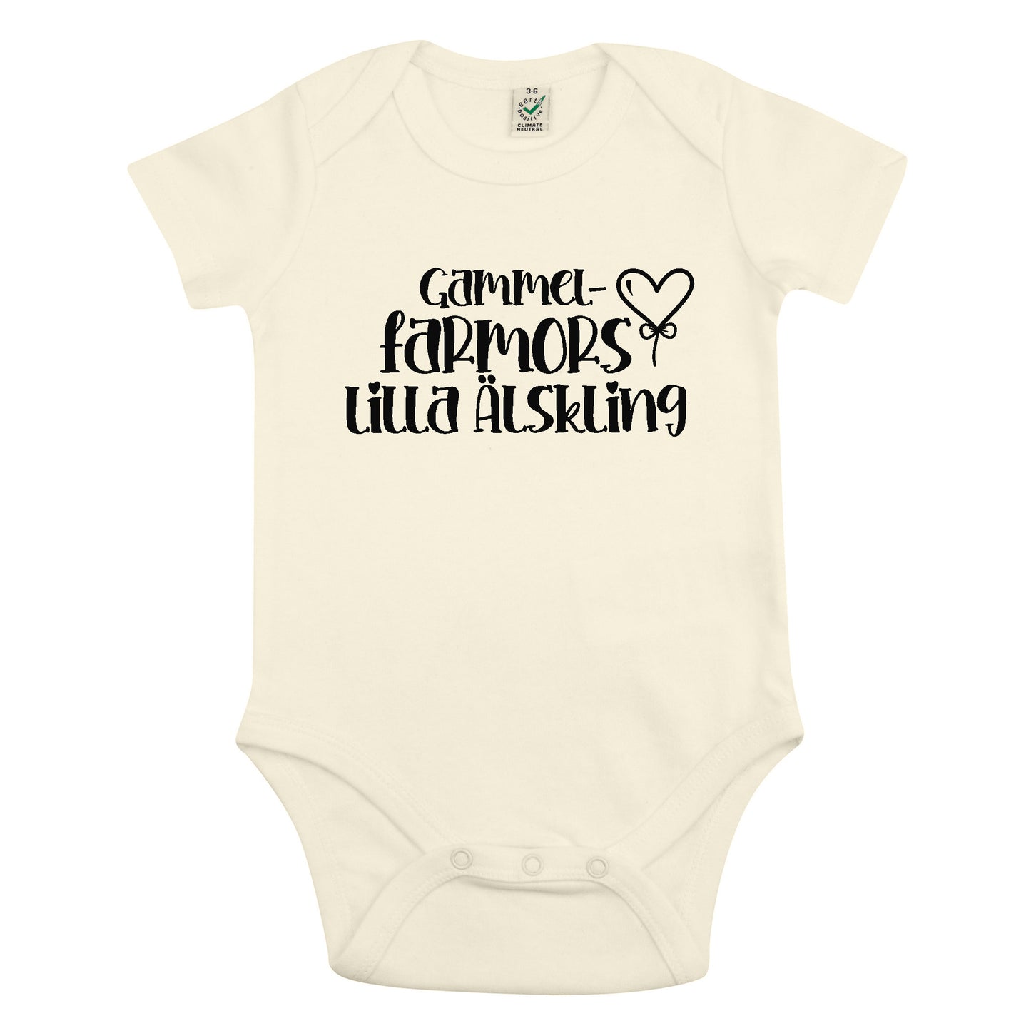 Gammel Farmors Lilla Älskling Babybody Nyfödd