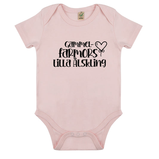 Gammel Farmors Lilla Älskling Babybody Nyfödd-Lovely Text
