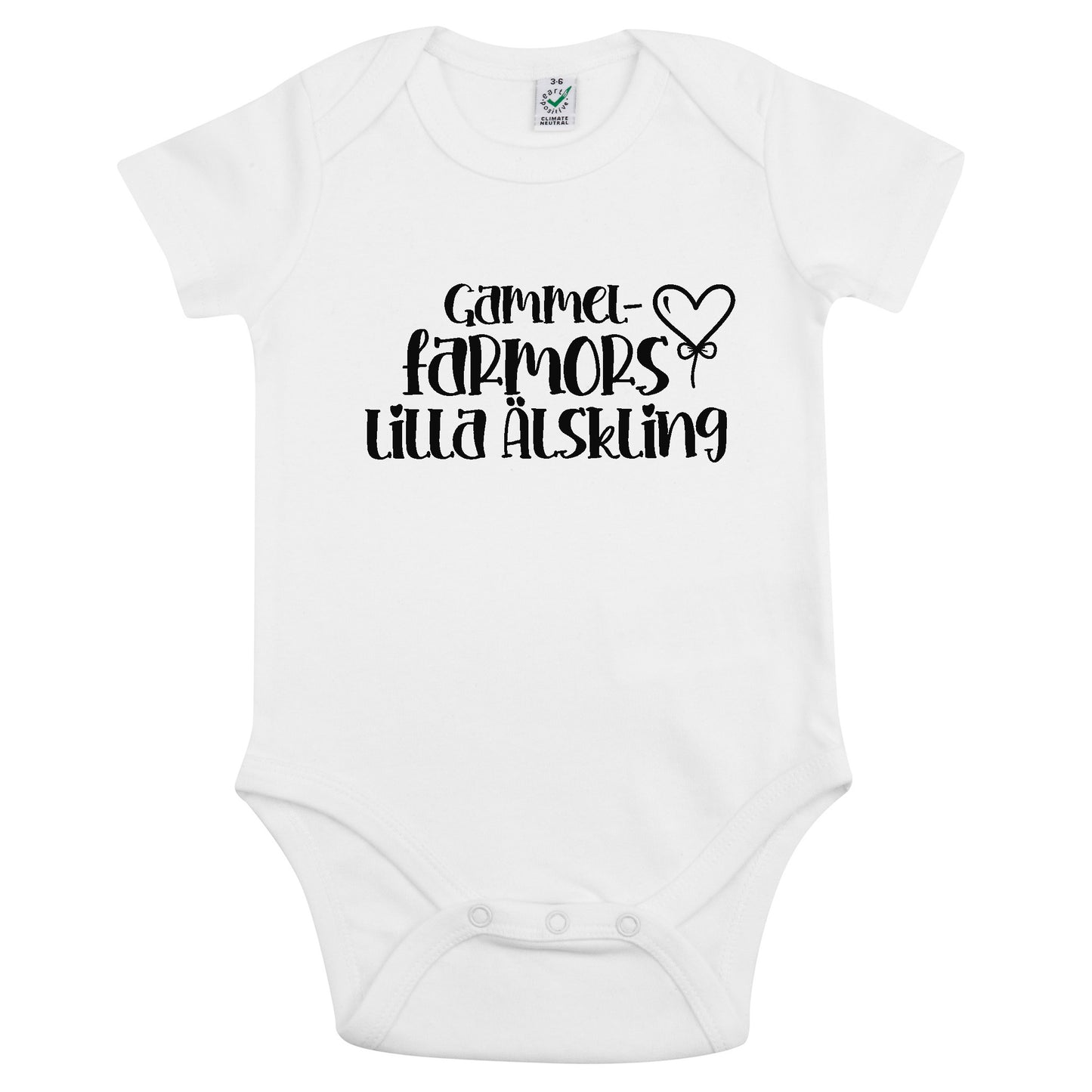 Gammel Farmors Lilla Älskling Babybody Nyfödd