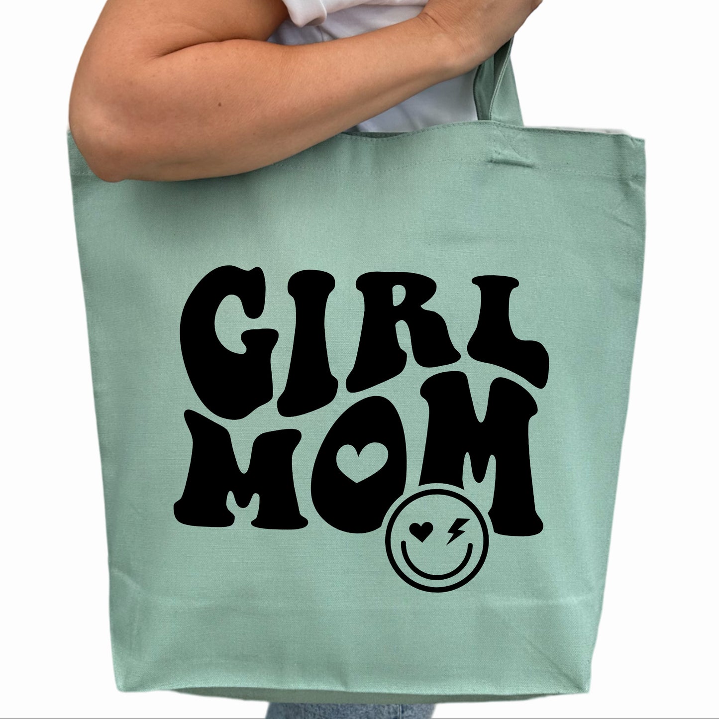 Girl MOM Tygpåse-Lovely Text