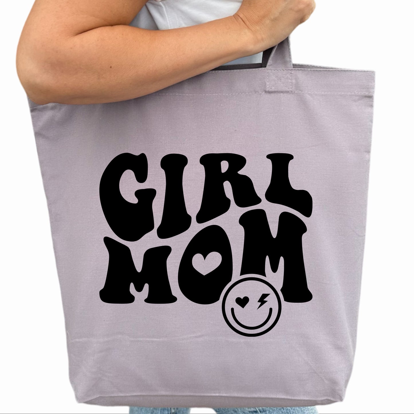 Girl MOM Tygpåse-Lovely Text