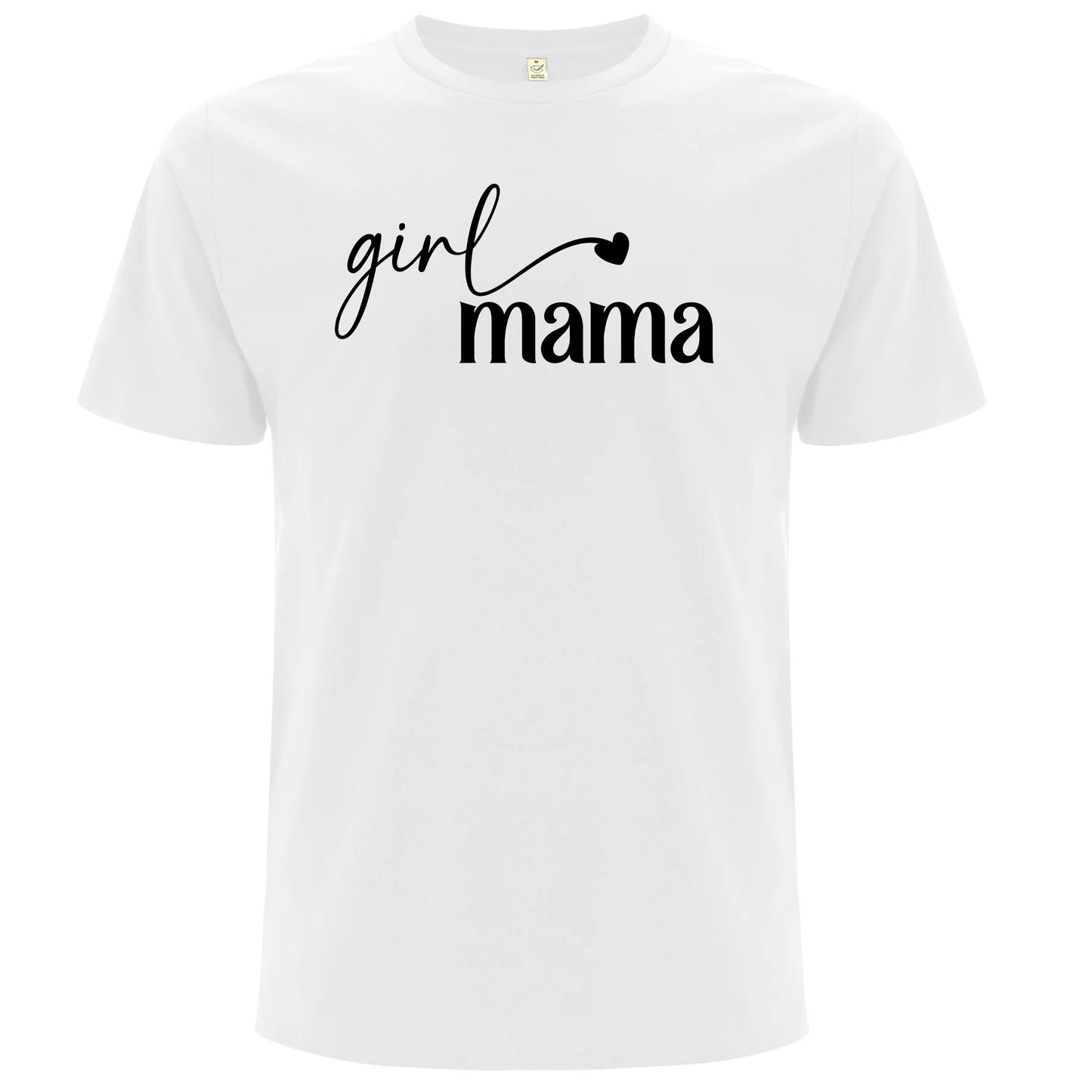 Girl Mama T-shirt – För Mamma Till Flickor-Lovely Text
