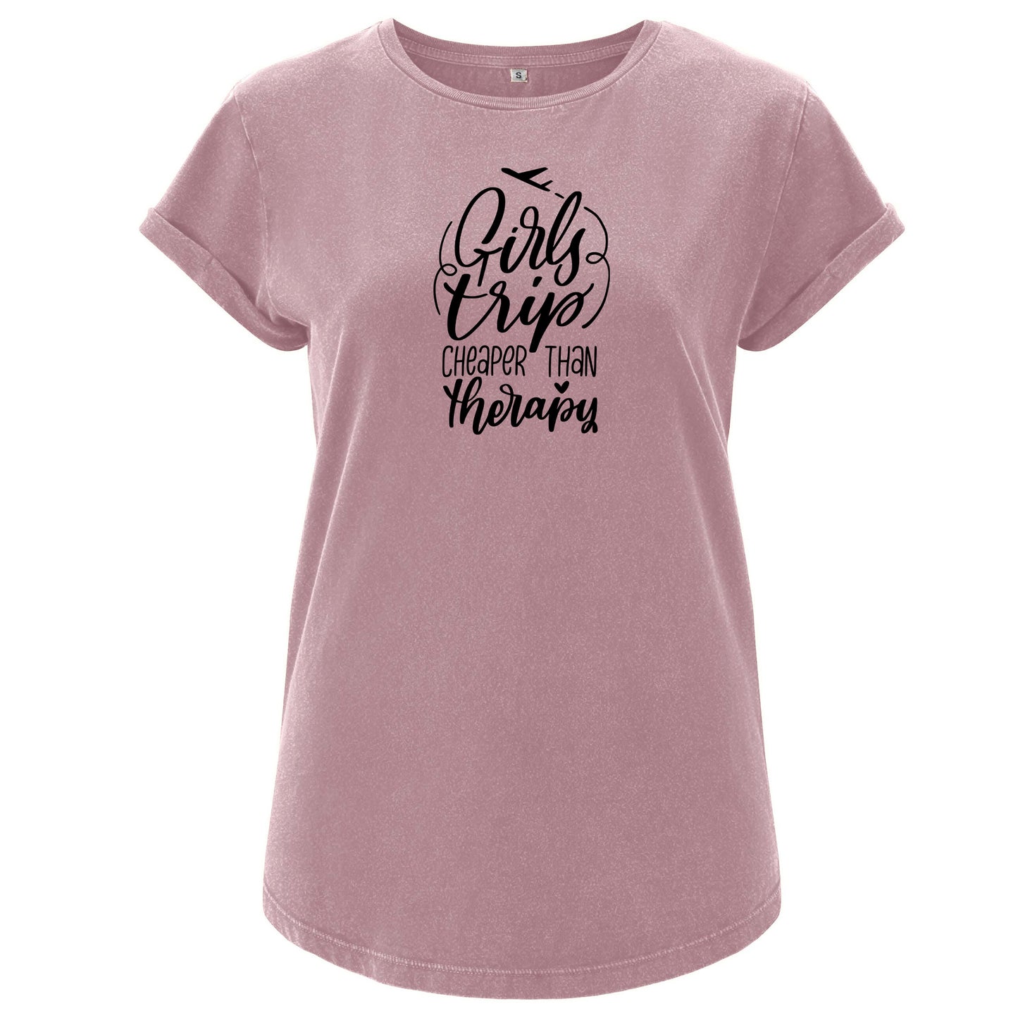 Girls Trip Cheaper Than Therapy T-shirt Resa-Lovely Text