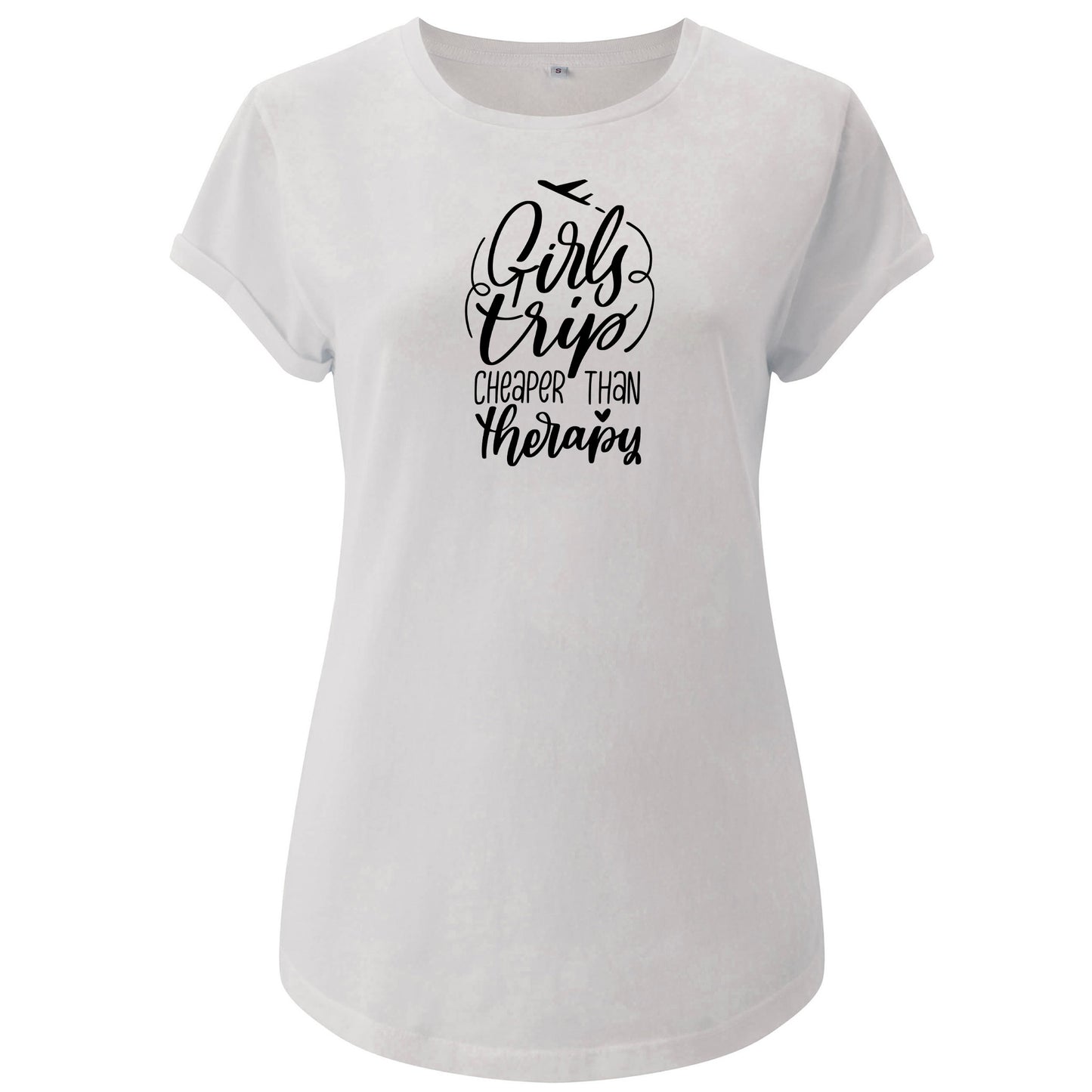 Girls Trip Cheaper Than Therapy T-shirt Resa-Lovely Text