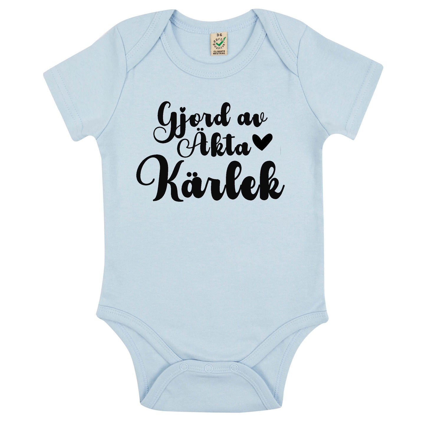 Gjord av Äkta Kärlek Babybody Nyfödd