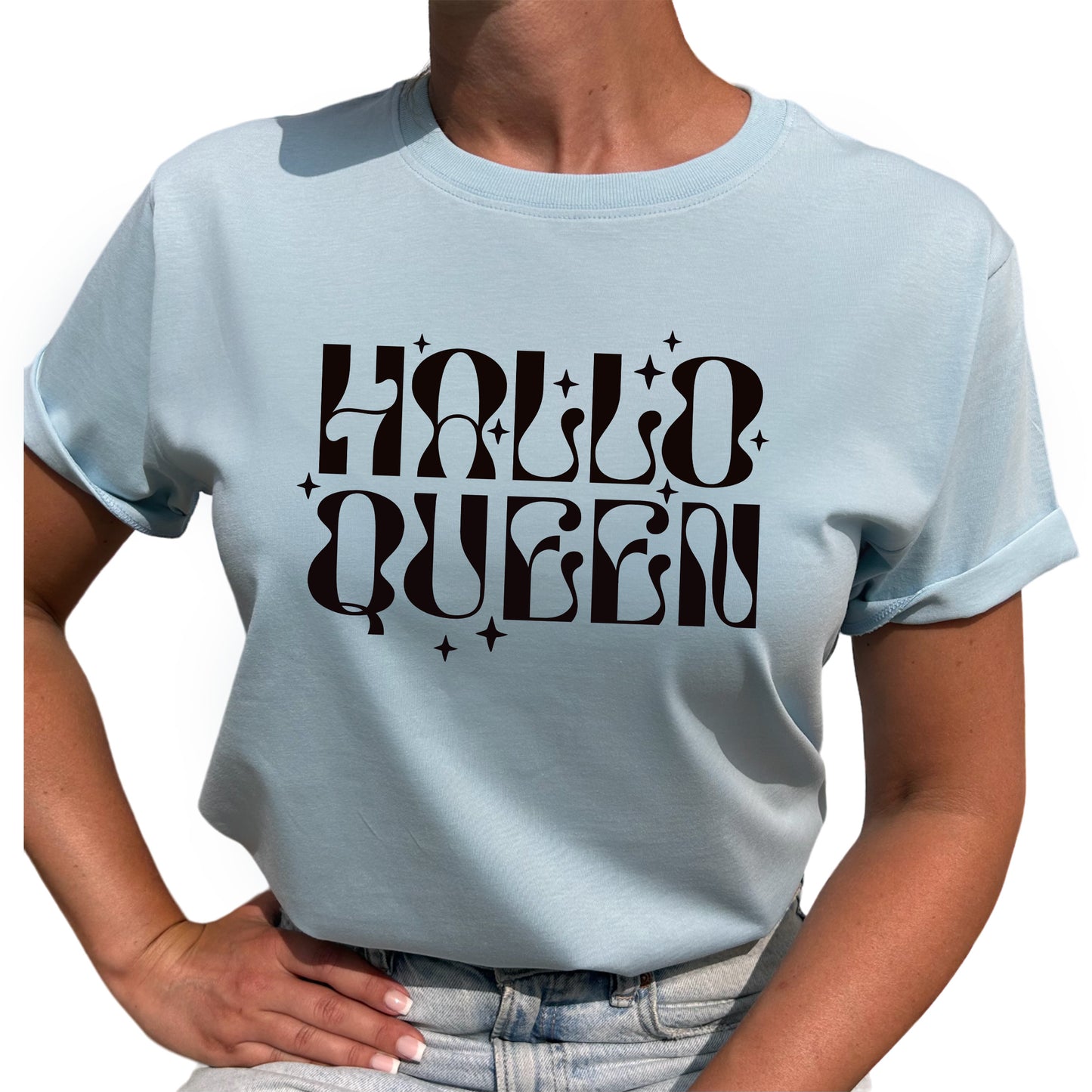 Hallo Queen Halloween T-shirt
