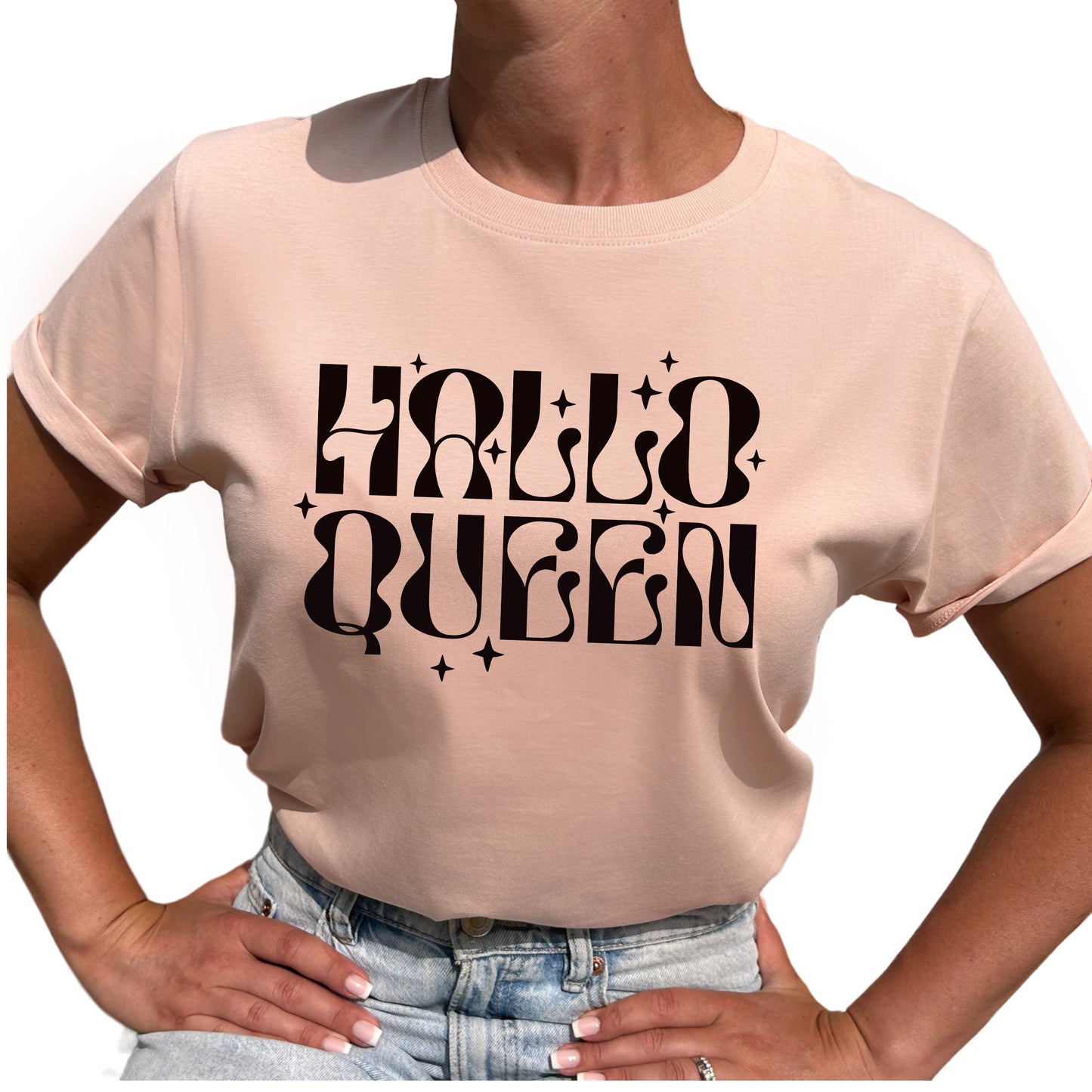 Hallo Queen Halloween T-shirt