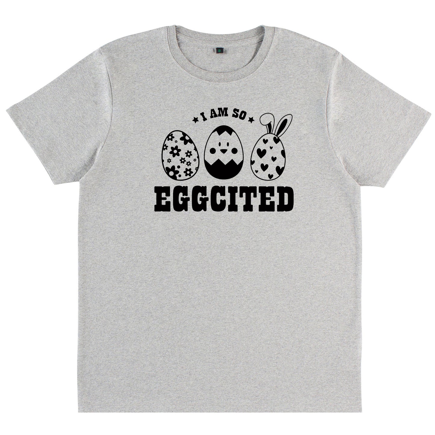 Påskens Glädje T-shirt: I’m So Eggcited-Lovely Text