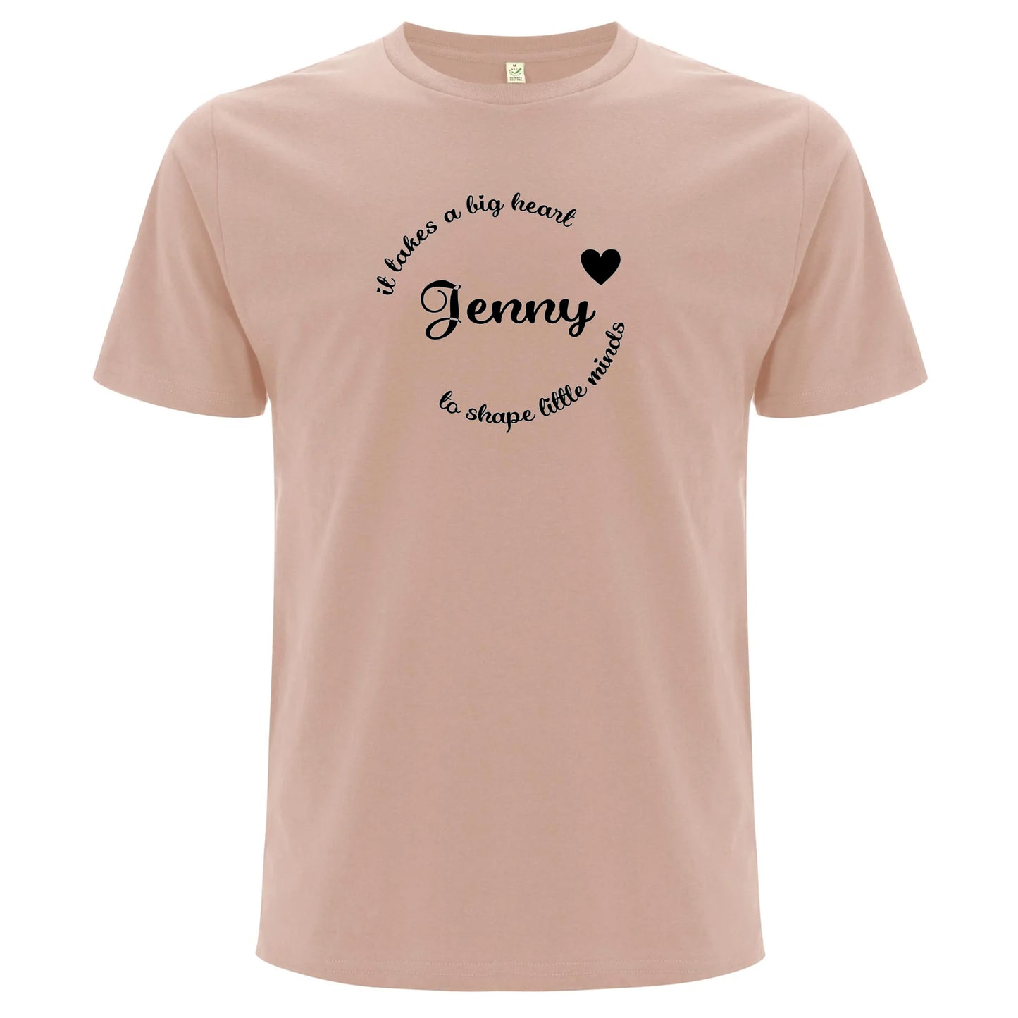 It Takes A Big Heart To Shape Little Minds Lärare T-shirt