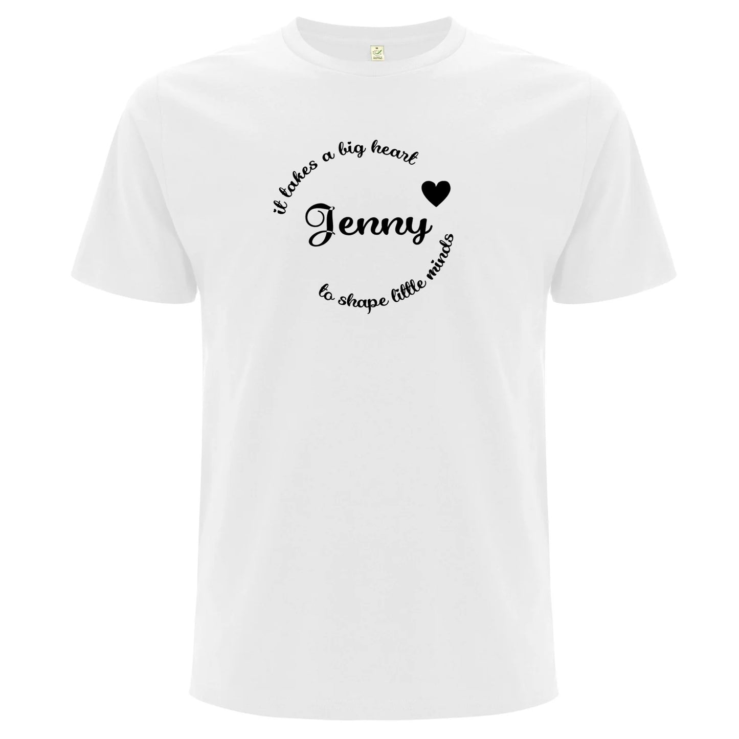 It Takes A Big Heart To Shape Little Minds Lärare T-shirt