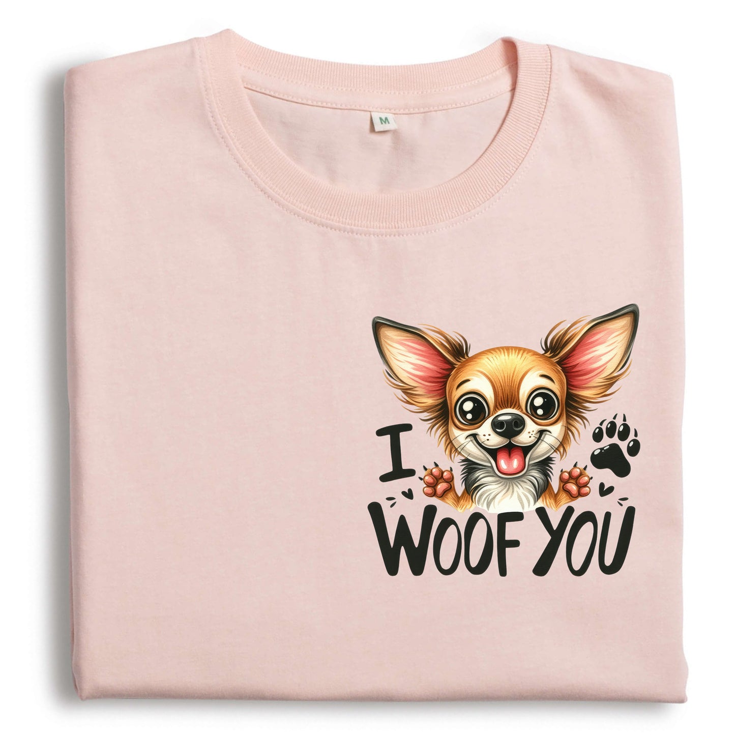 Chihuahua T-shirt – I Woff You