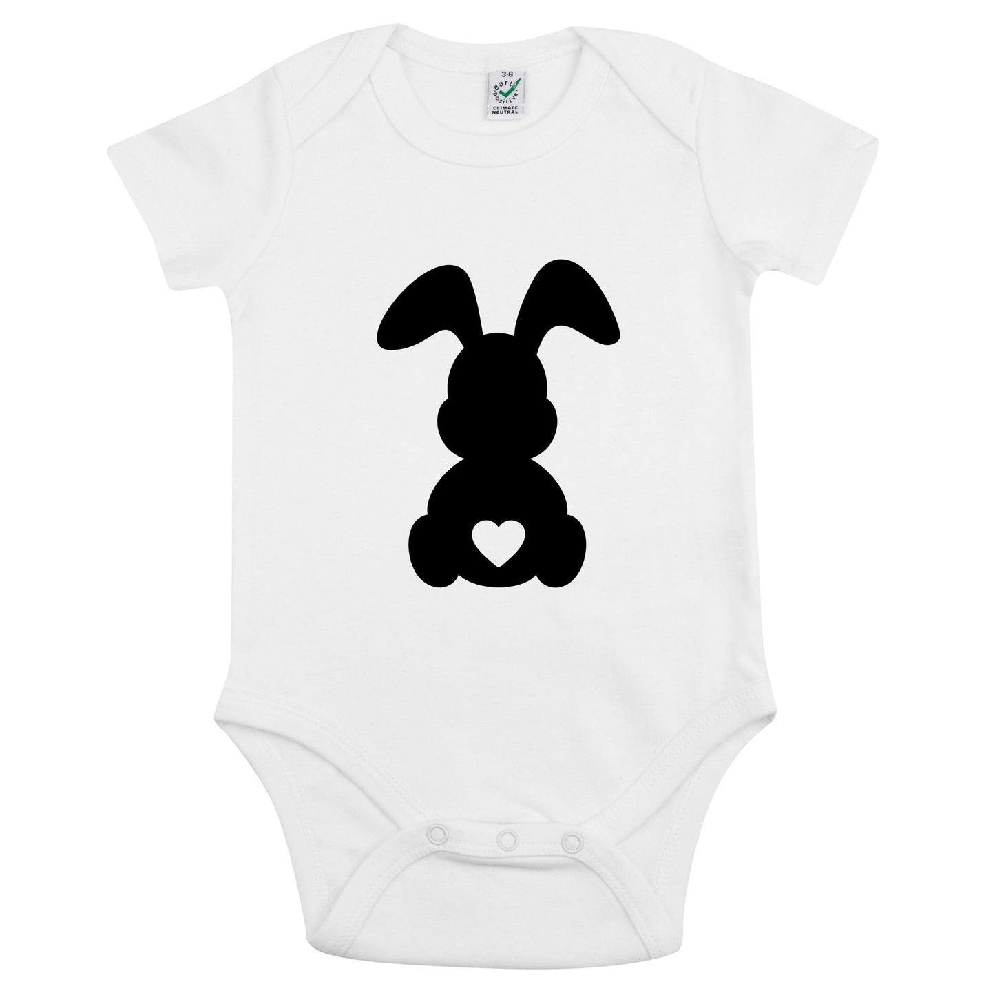 Kanin Påsk Babybody Nyfödd-Lovely Text