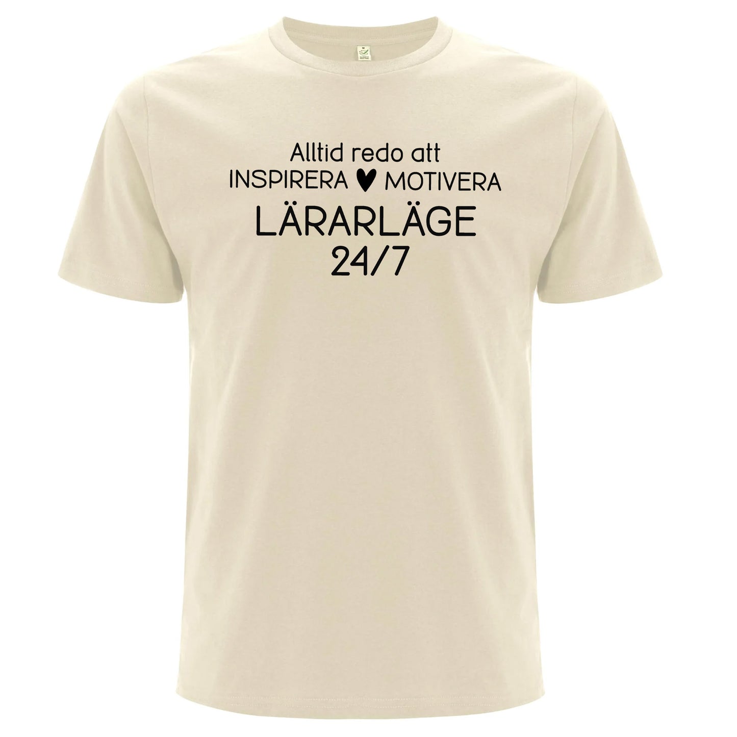 Lärarläge 24/7 - T-shirt Lärare-Lovely Text
