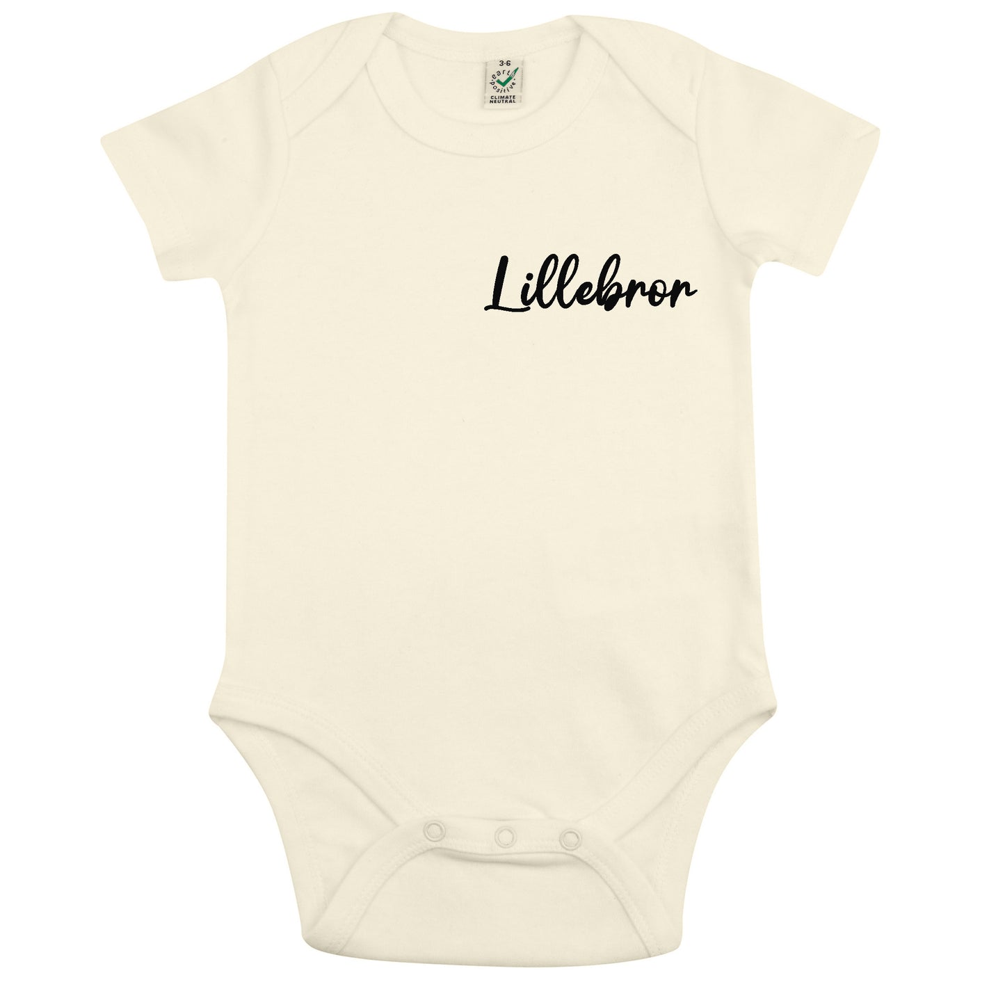Lillebror Babybody Nyfödd-Lovely Text