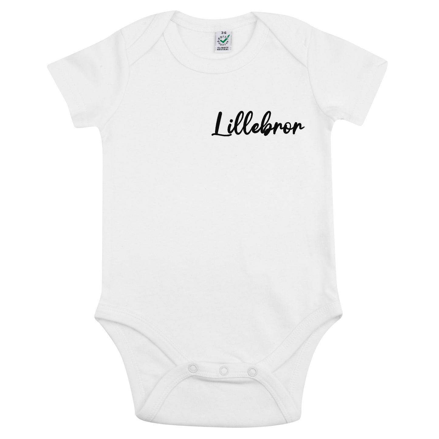 Lillebror Babybody Nyfödd-Lovely Text