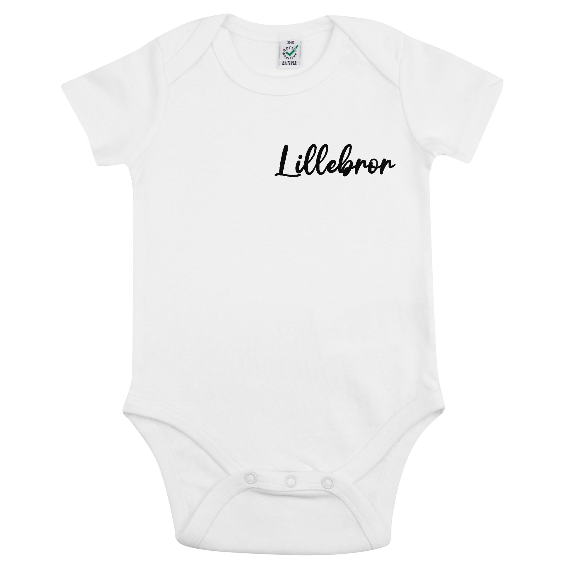 Lillebror Babybody Nyfödd-Lovely Text