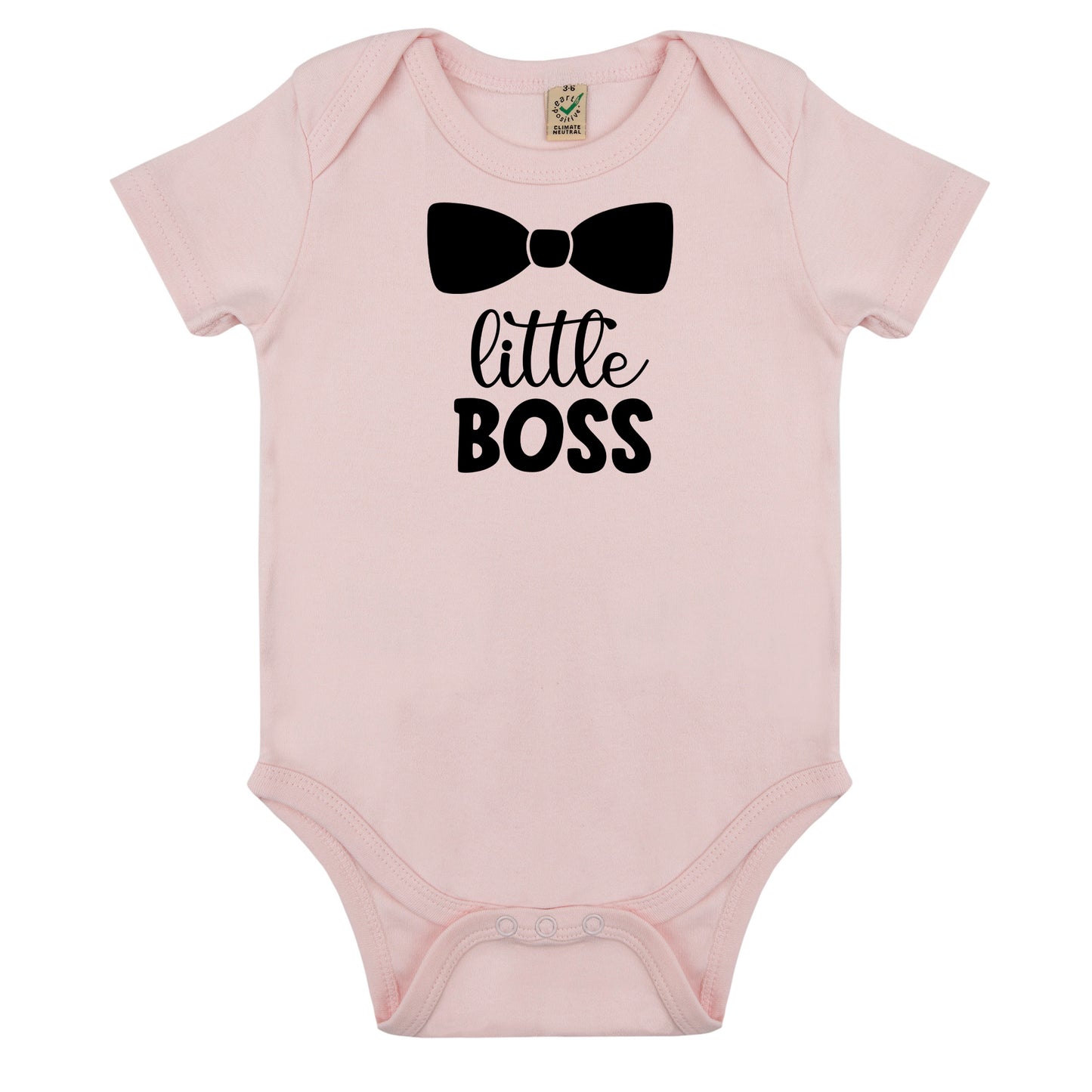 Little Boss Babybody Nyfödd-Lovely Text