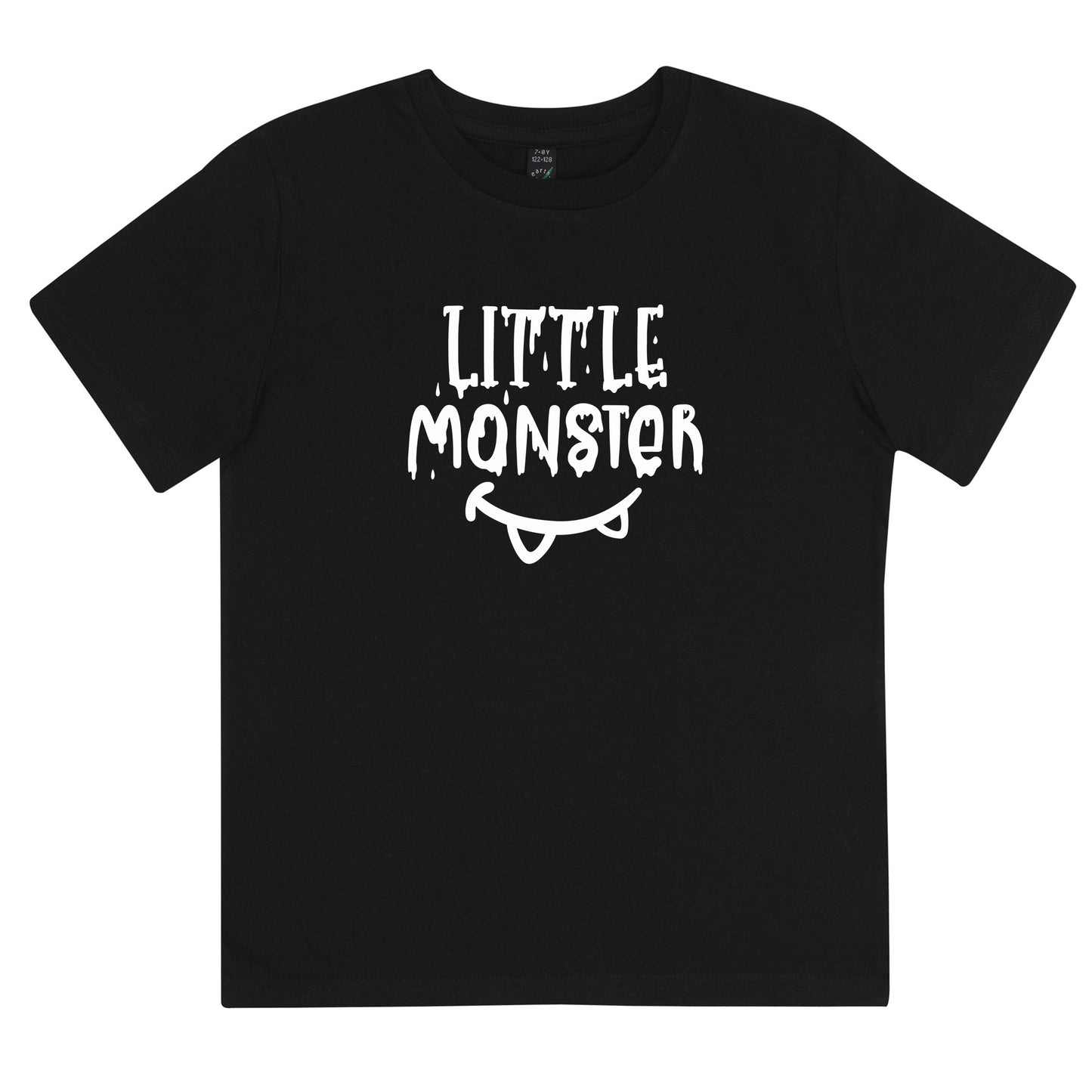 Little Monster Halloween T-shirt Barn-Lovely Text