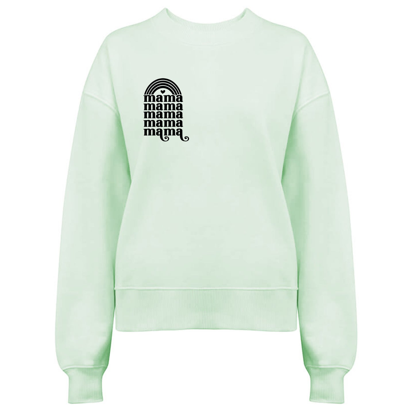Mama Regnbåge - Mamma Tröja-Lovely Text