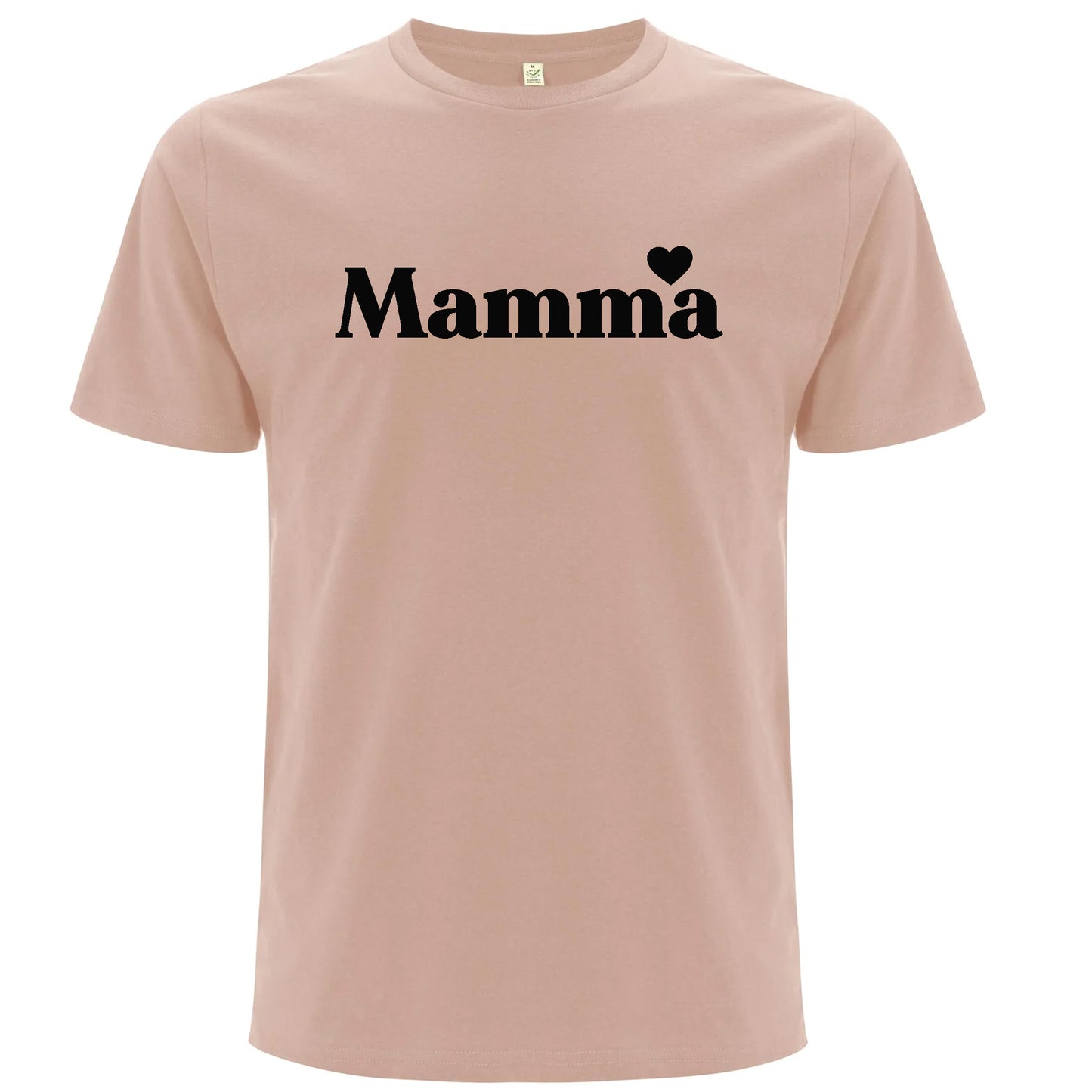 Klassisk Mamma T-shirt-Lovely Text