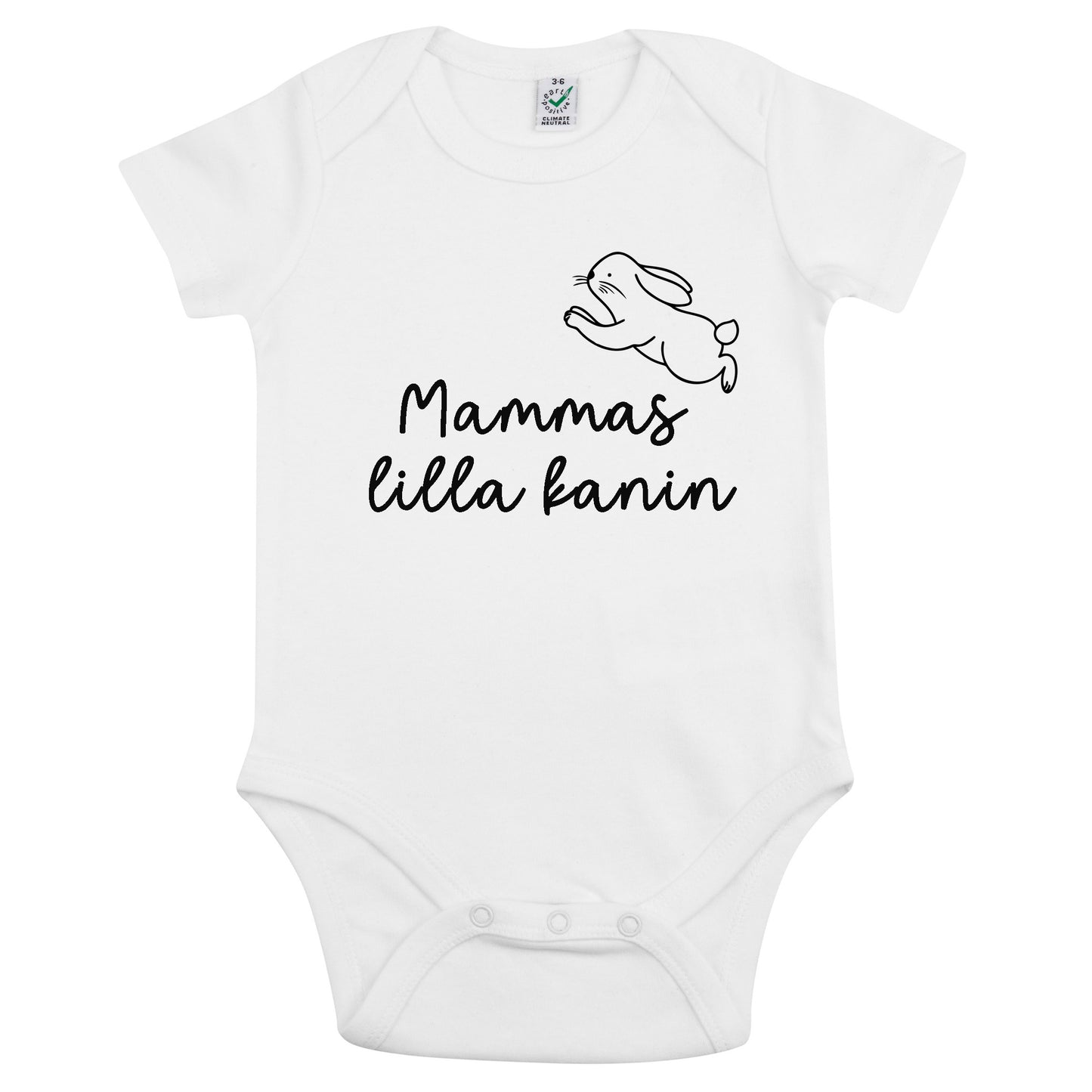 Mammas Lilla Kanin Påsk Babybody Nyfödd-Lovely Text