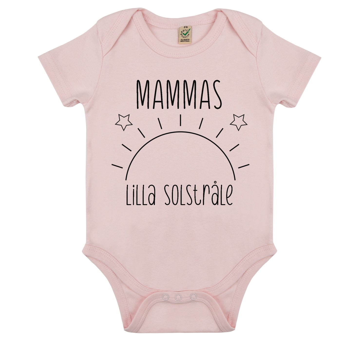 Mammas Lilla Solstråle Baby Body-Lovely Text