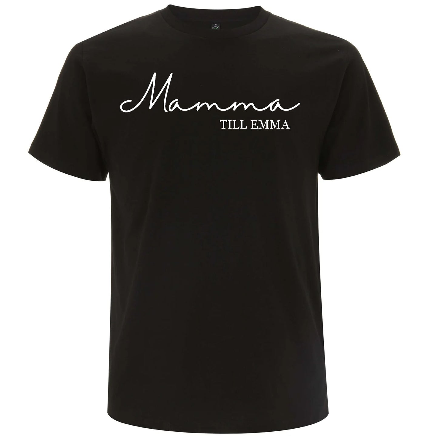Personlig T-shirt för Mamma med Barnens Namn-Lovely Text